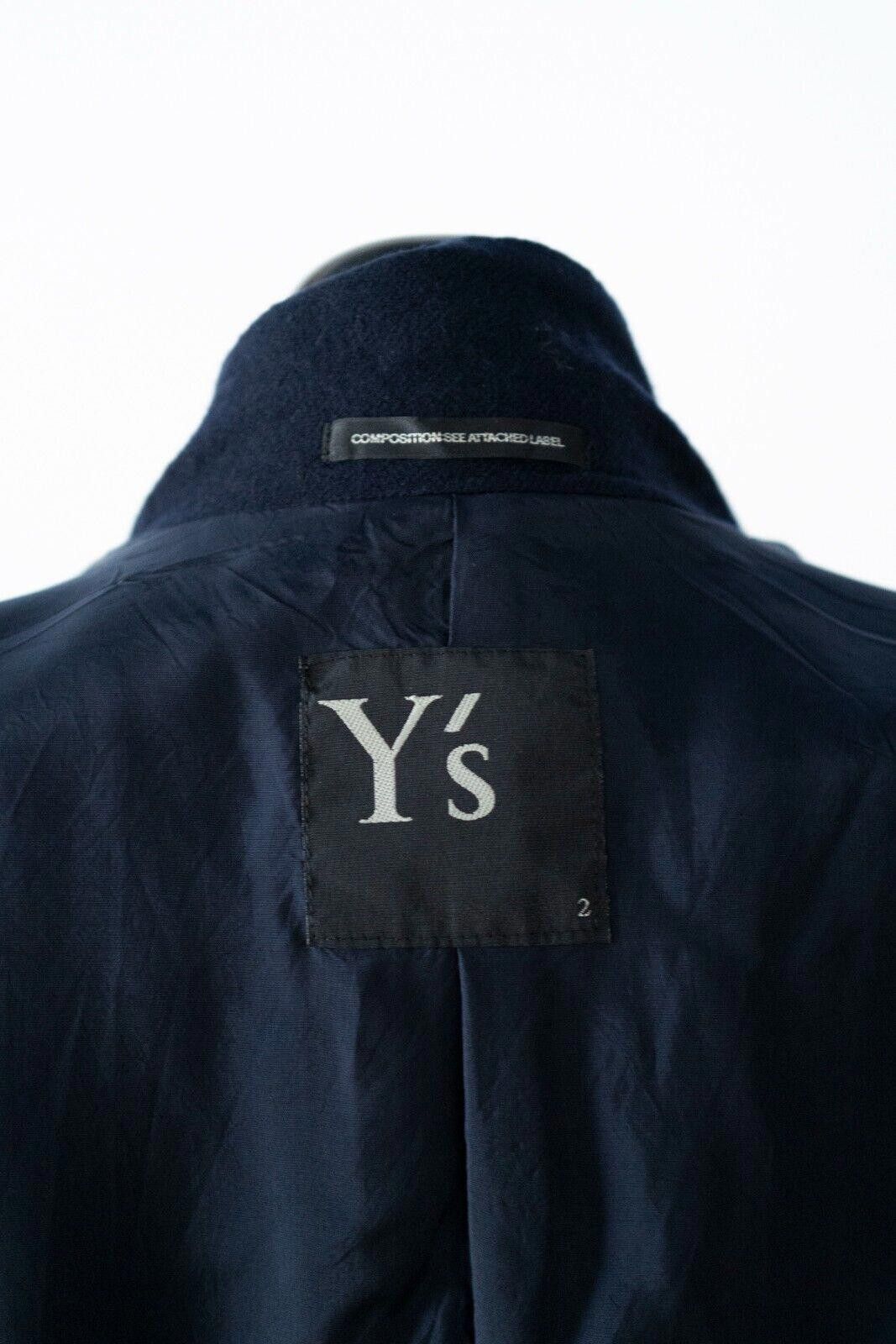 Y's Y's Yohji Yamamoto Wool Womens Overcoat Sz. M Size M / US 6-8 / IT 42-44 - 4 Thumbnail