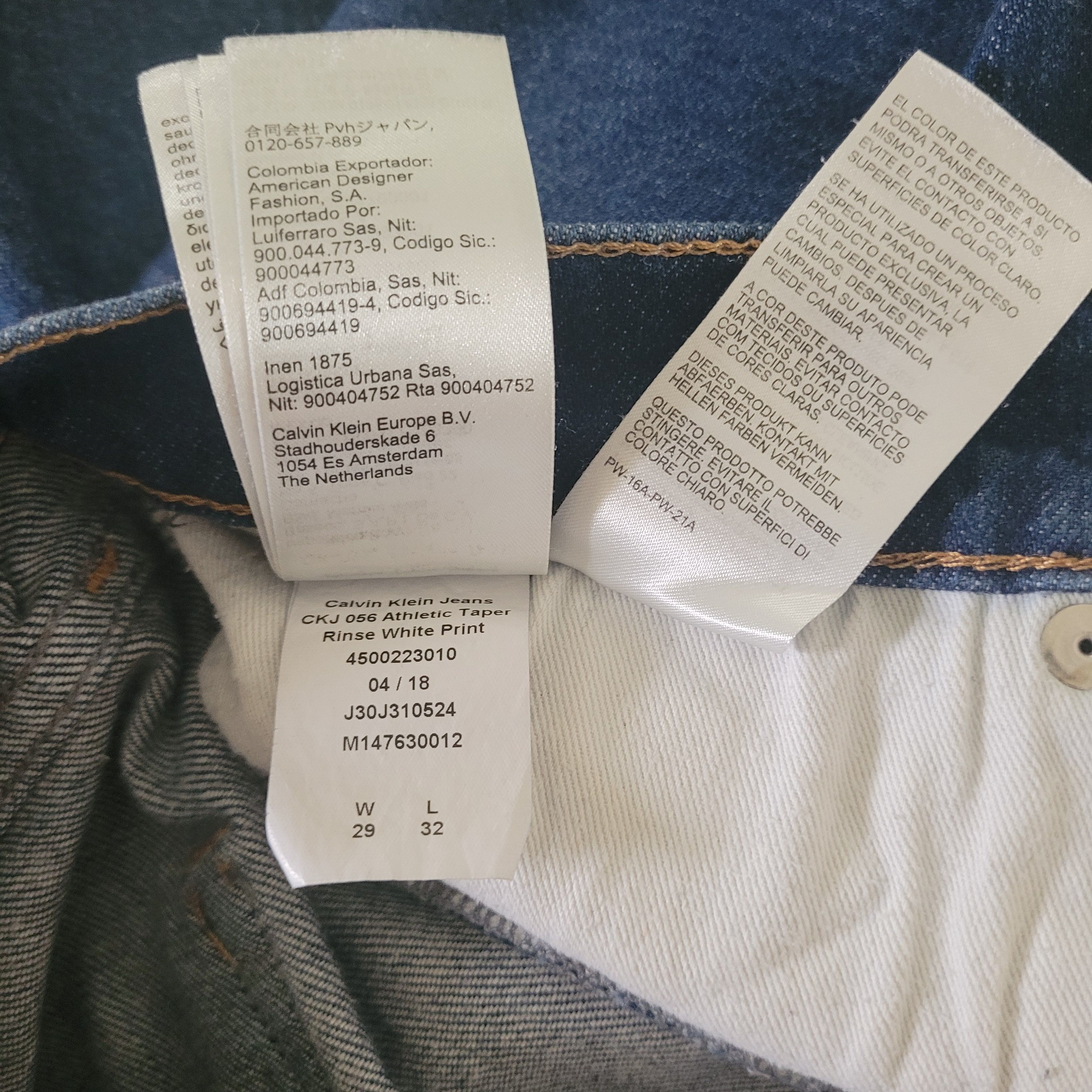 Raf Simons Calvin Klein by Raf Simons Andy Warhol printed jeans Size US 29 - 10 Thumbnail