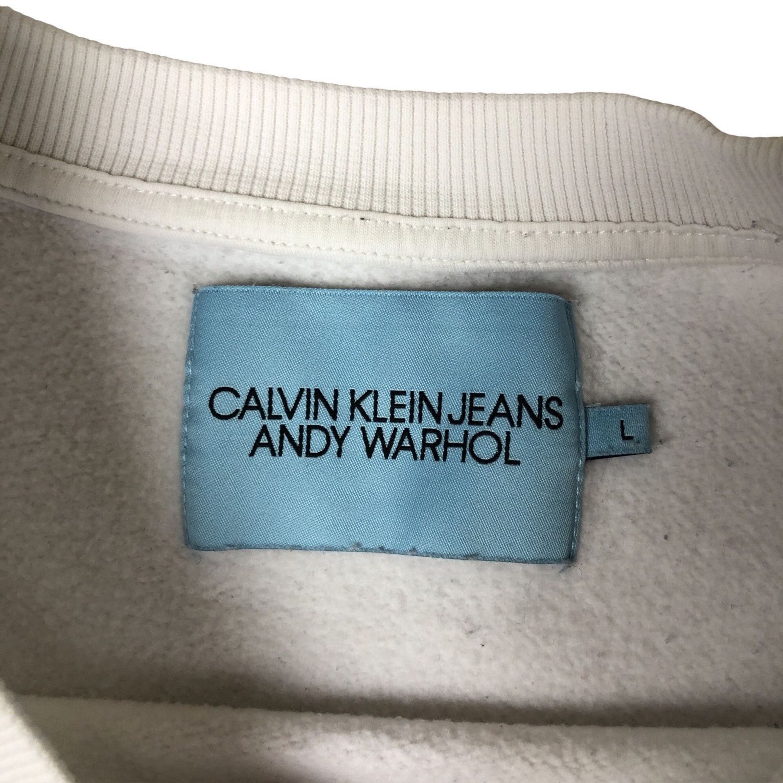 Andy Warhol Raf Simons Era Calvin Klein x Andy Warhol Sweatshirt Size US L / EU 52-54 / 3 - 6 Thumbnail