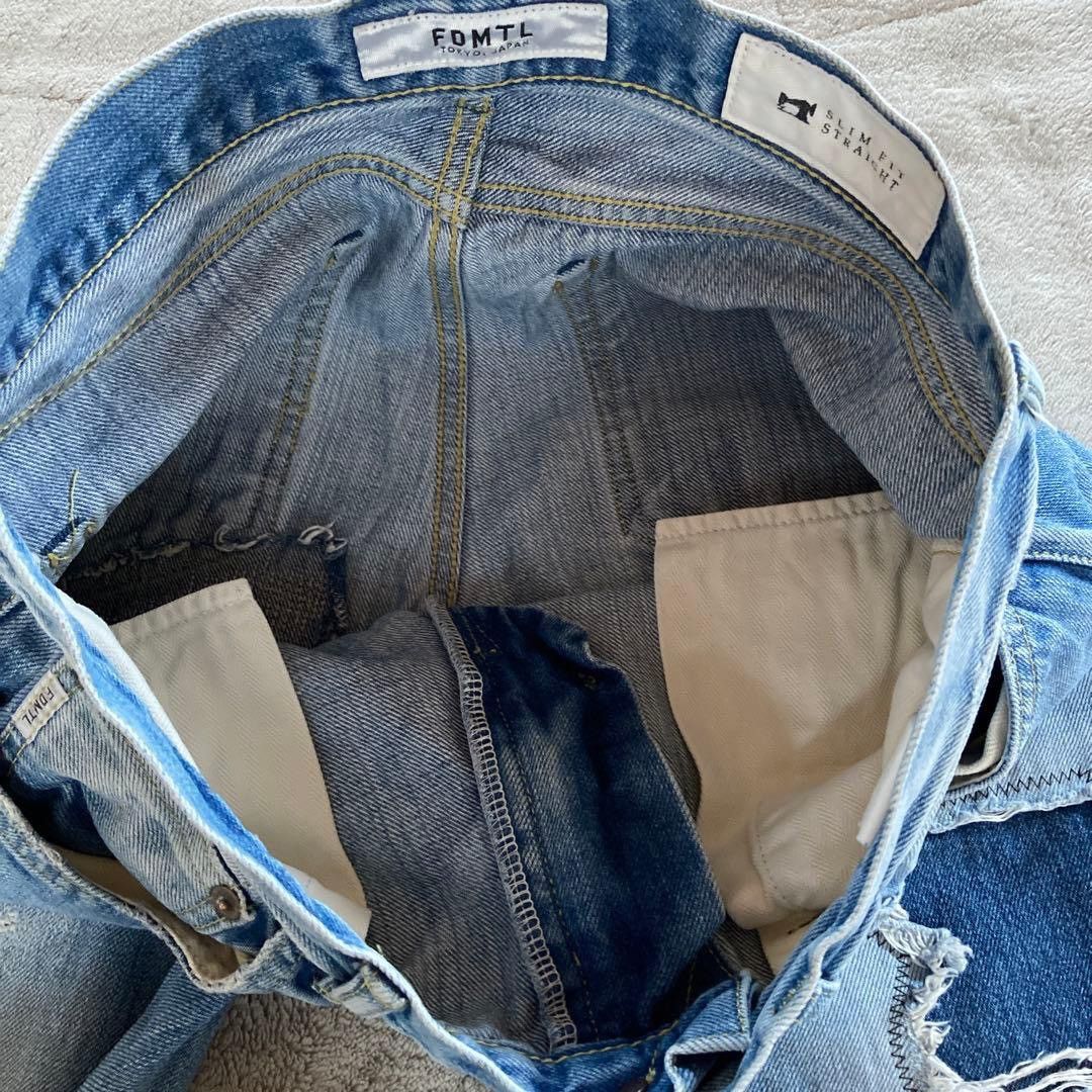 FDMTL Distressed Jeans Size US 30 / EU 46 - 9 Thumbnail