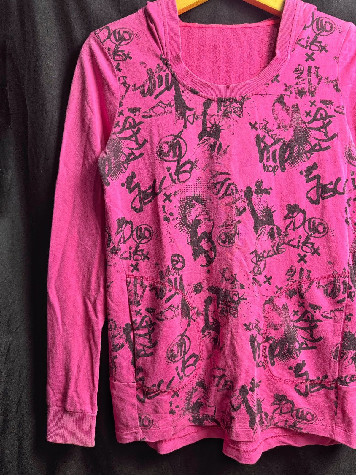 Hysteric Glamour × If Six Was Nine × Japanese Brand Y2K Jecci Five Long Sleeve With Hoodie Size US M / EU 48-50 / 2 - 3 Thumbnail