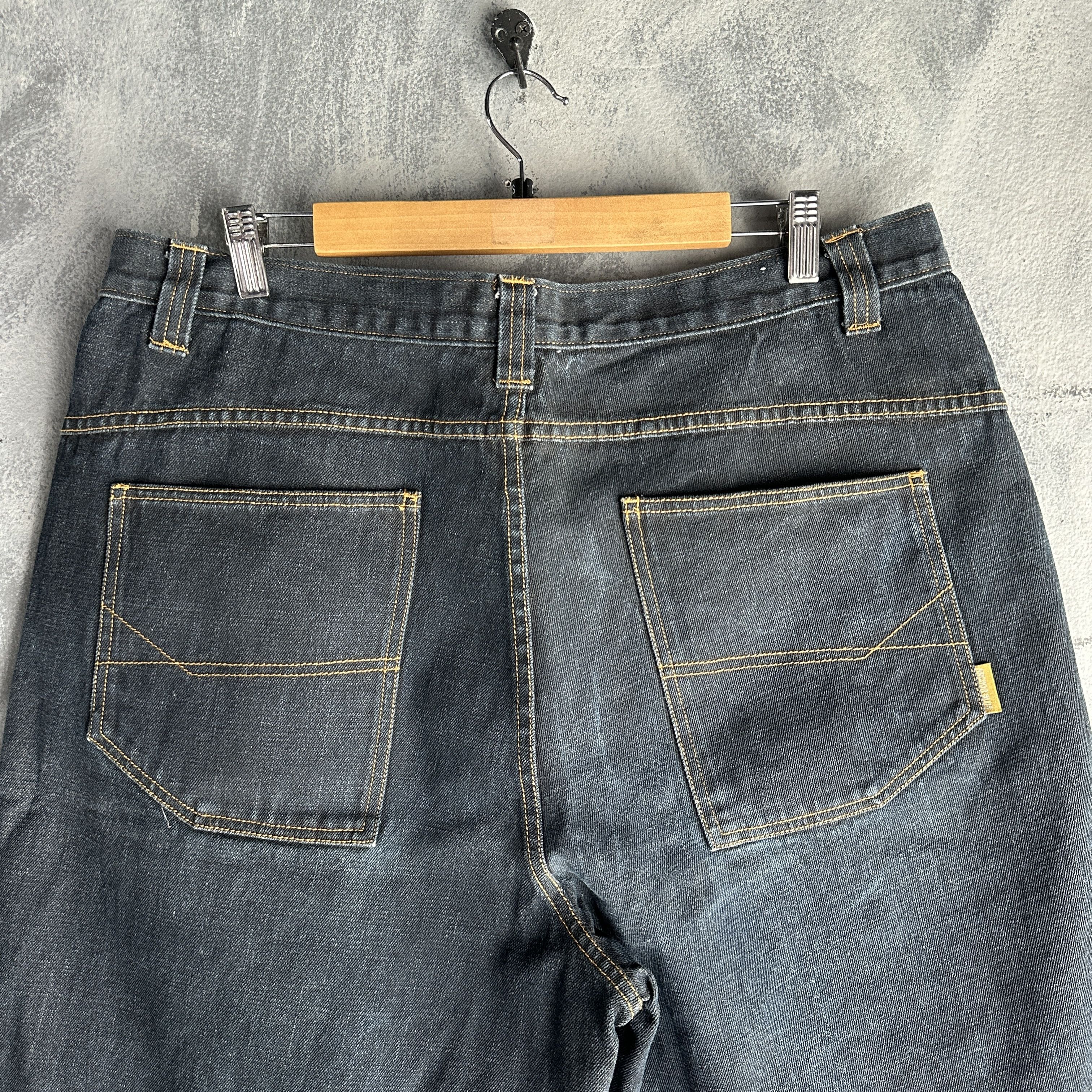 Anchor Blue Vtg Anchor Blue Shorts Denim Baggy Relaxed Long Y2K Casual Size US 38 / EU 54 - 9 Thumbnail