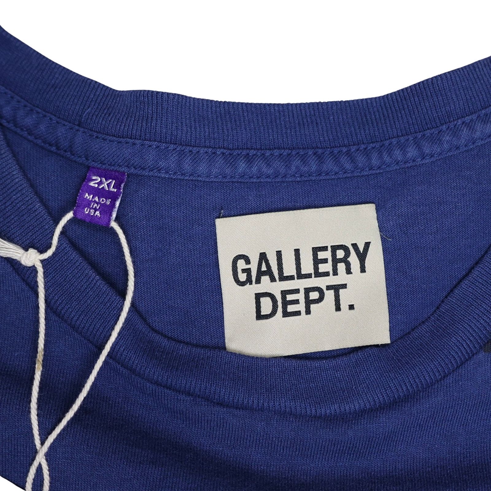 Gallery Dept. Gallery Dept. Vintage Logo Painted T-shirt Navy Size US XXL / EU 58 / 5 - 5 Thumbnail