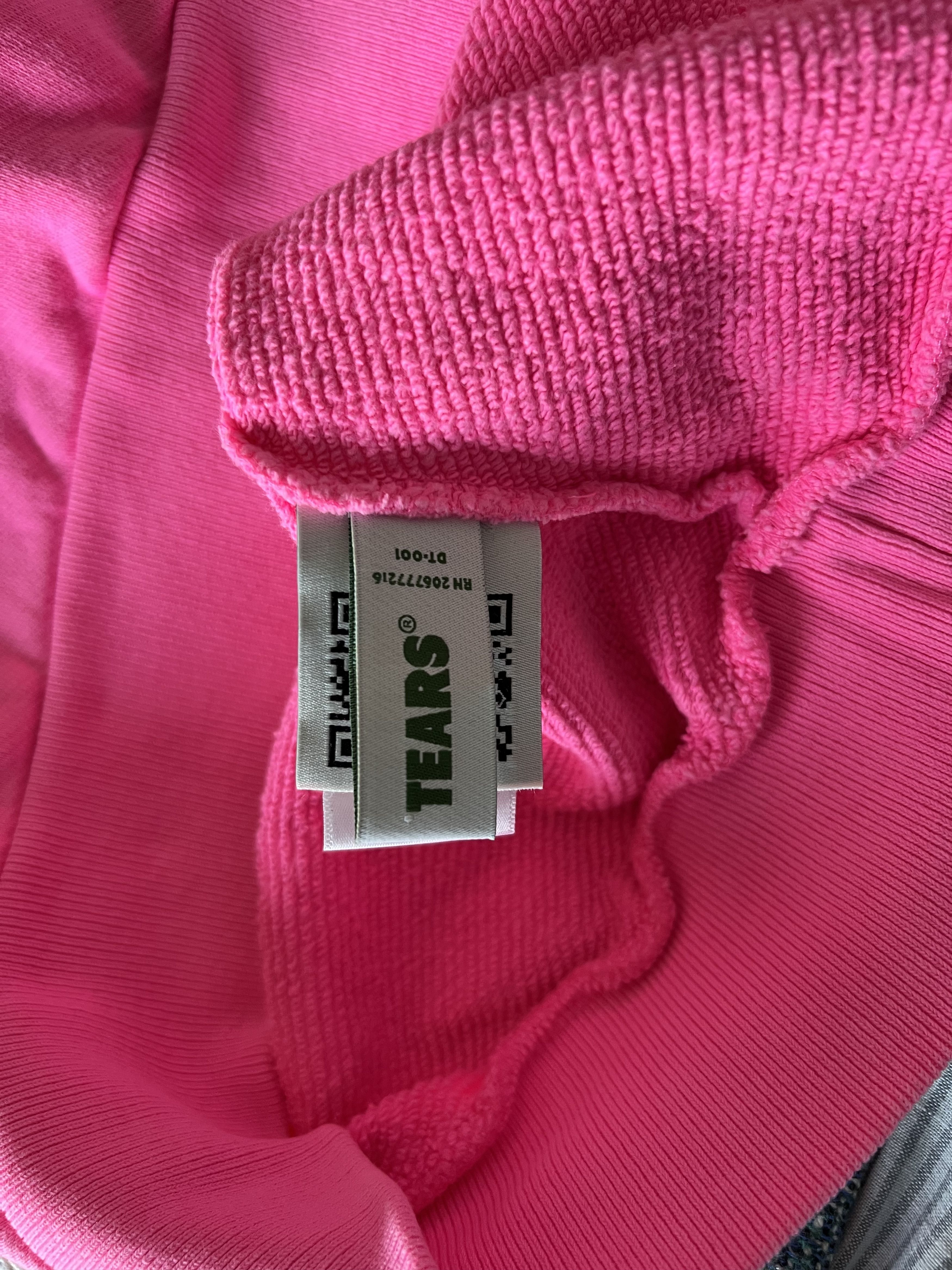 DENIM TEARS Denim Tears Mono Wreath Hoodie in Pink Size US M / EU 48-50 / 2 - 9 Thumbnail