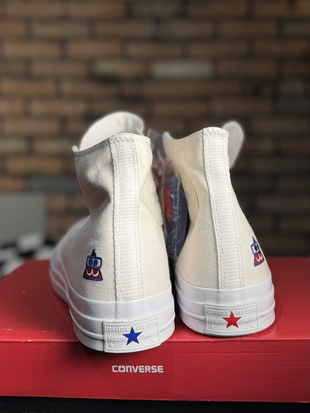 Colette CONVERSE X COLETTE PARIS CHUCK TAYLOR EDITION CLUB 75 Size US 11 / EU 44 - 4 Thumbnail