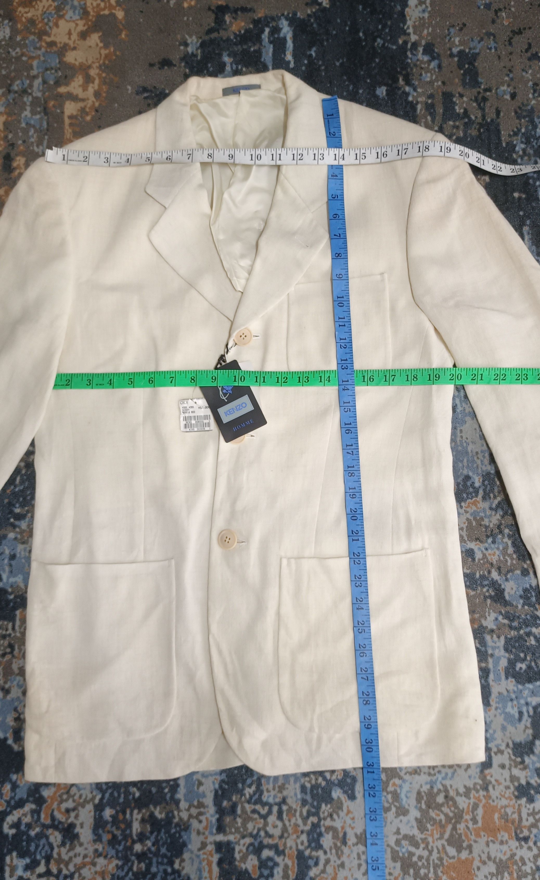 Kenzo Vintage Kenzo Homme Lined Coat/Blazer For Men Size US M / EU 48-50 / 2 - 14 Thumbnail