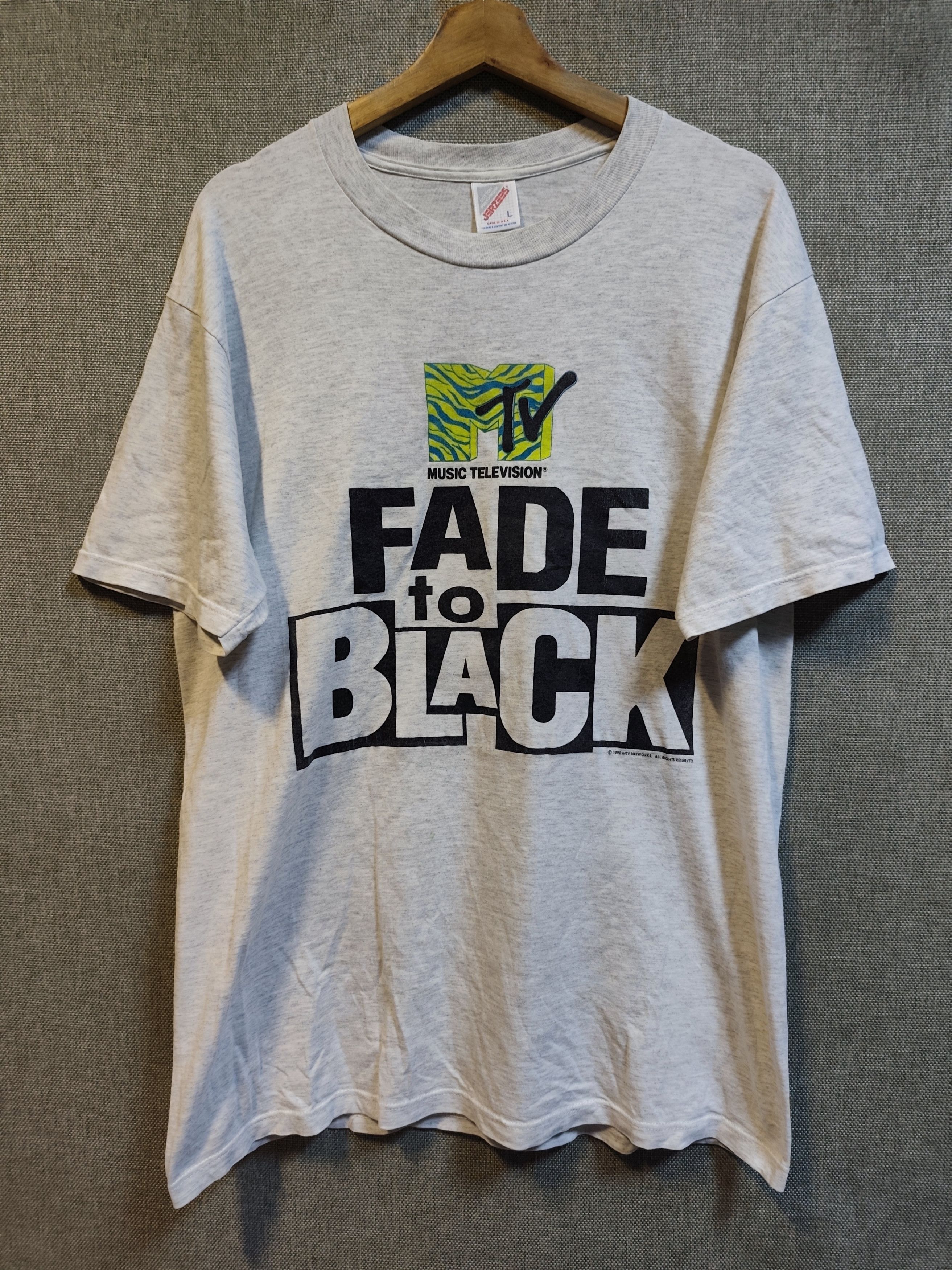 Metallica Vintage 90s MTV Fade To Black Metallica MTV Tee Size US L / EU 52-54 / 3 - 1 Thumbnail