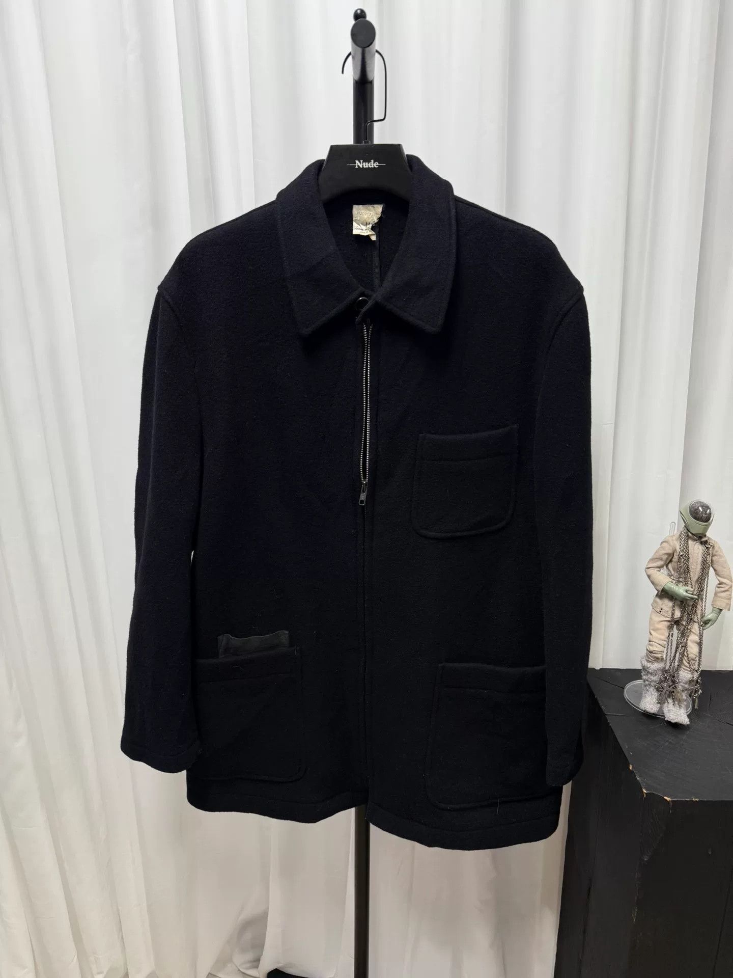 Comme des Garcons Comme des Garcons 90s Wool Coat Size US M / EU 48-50 / 2 - 1 Thumbnail