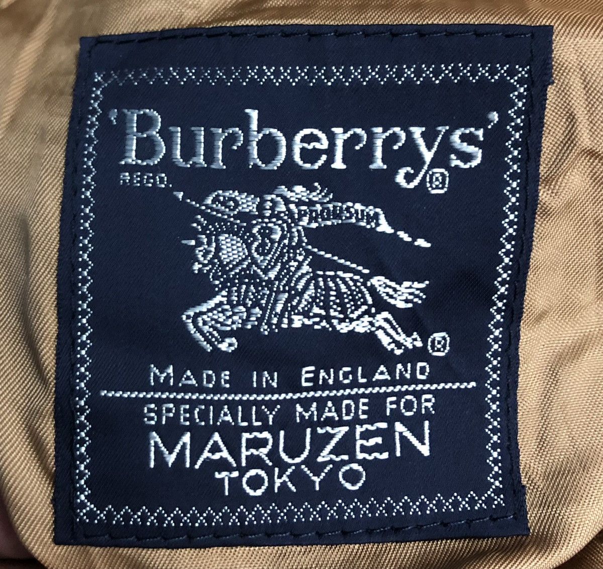 Burberry Vintage Burberrys Specially Made For Maruzen Tokyo Blazer Size US M / EU 48-50 / 2 - 13 Thumbnail