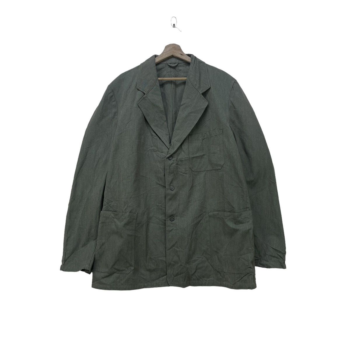 Vintage Vintage Unknown Army Jacket Size US L / EU 52-54 / 3 - 1 Thumbnail