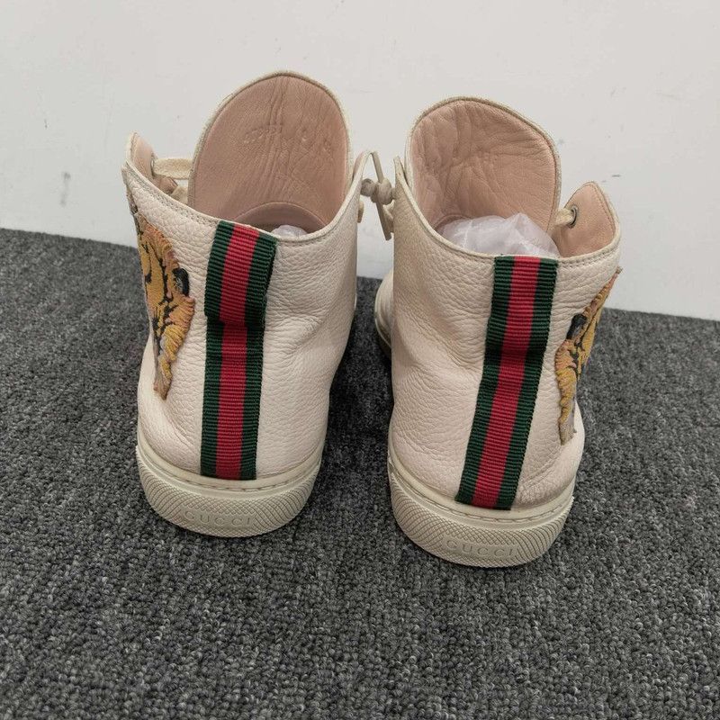 Gucci Gucci High-Top Leather Sneakers for Men Size US 9.5 / EU 42-43 - 3 Thumbnail