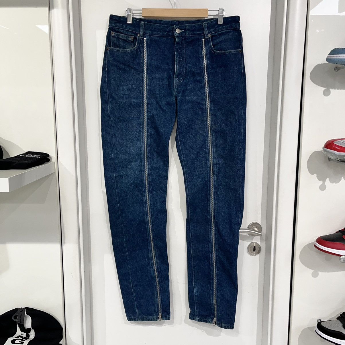 Maison Margiela Maison Margiela Zip Denim Jeans Blue Size US 30 / EU 46 - 1 Thumbnail