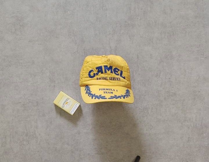 Camel × Vintage Vintage Camel Team lotus f1 racing hat cap Size ONE SIZE - 1 Thumbnail