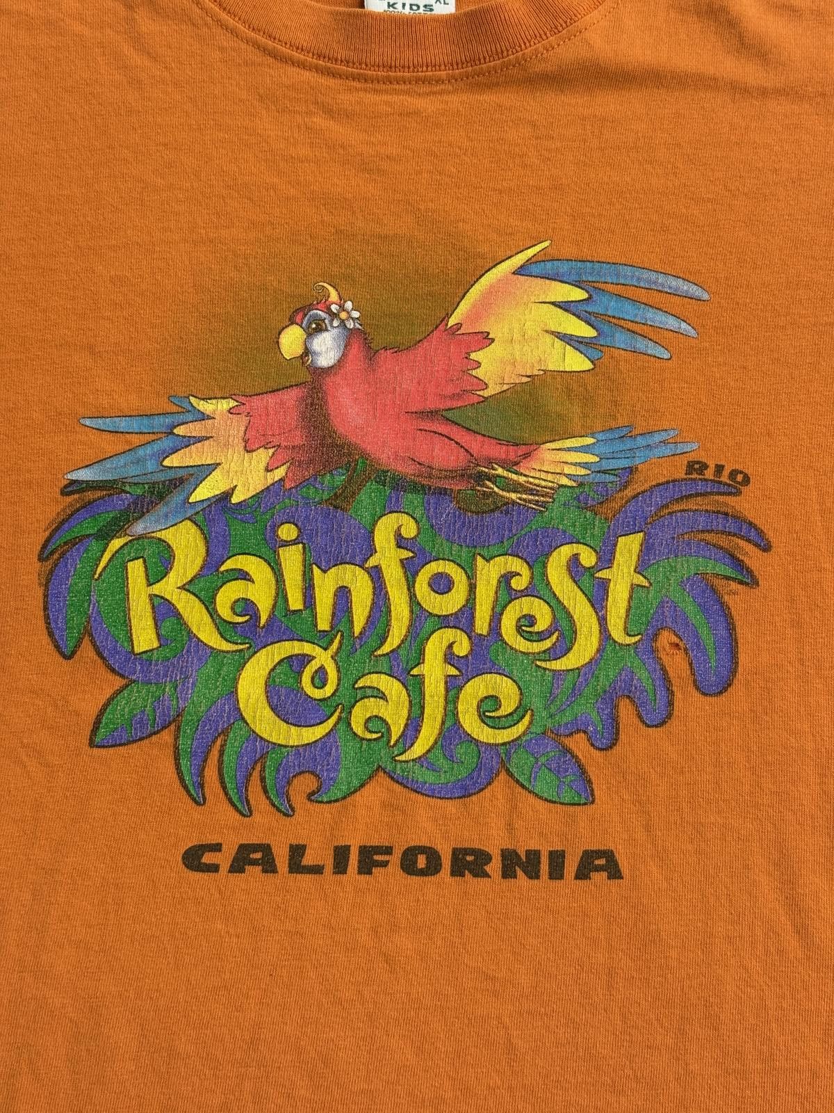 Other Vintage Rainforest Cafe California T-shirt Kids Tee 12/XL Size US XXS / EU 40 - 3 Thumbnail