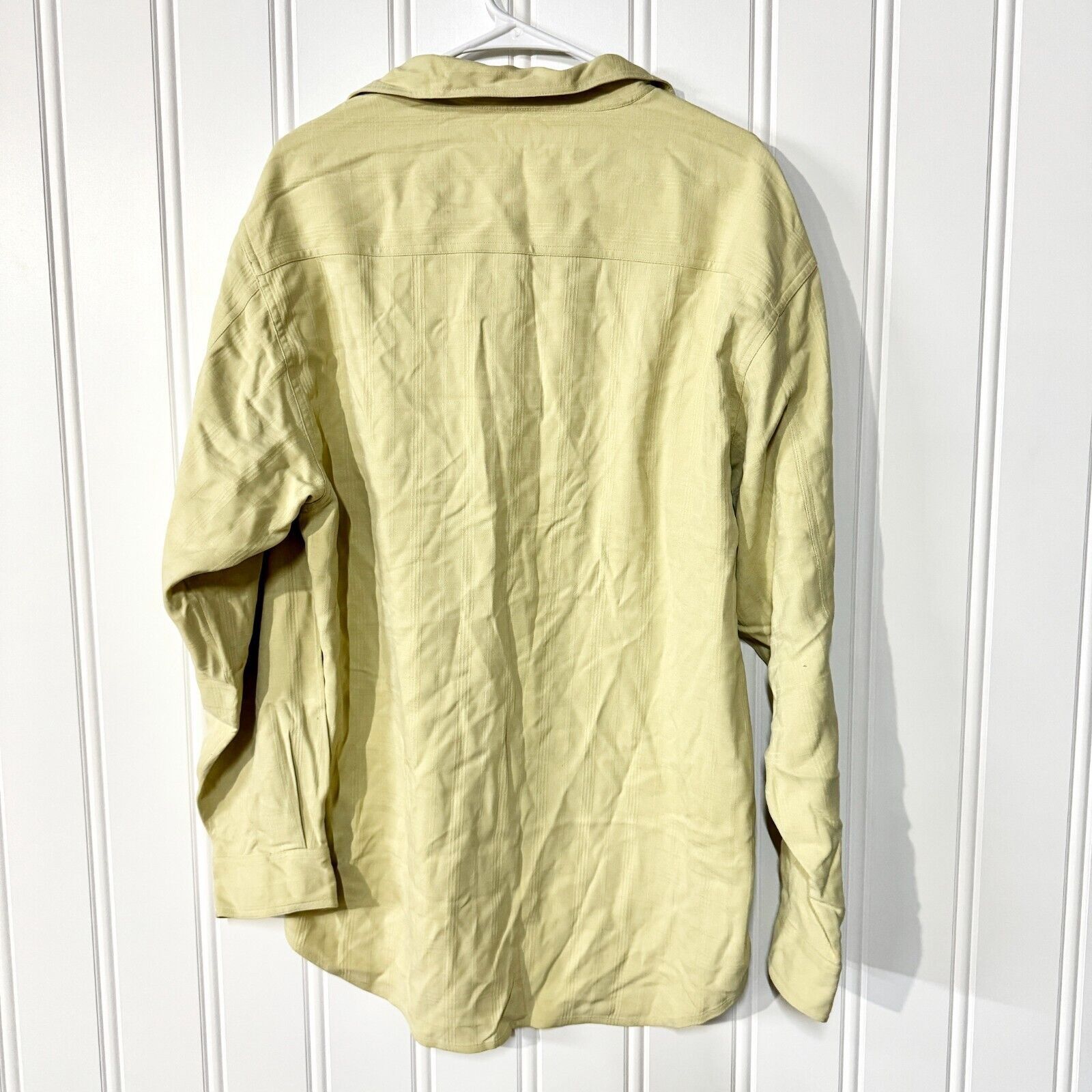 Tommy Bahama Tommy Bahama Button Down Size M Green Silk Long Sleeve Size US M / EU 48-50 / 2 - 4 Thumbnail