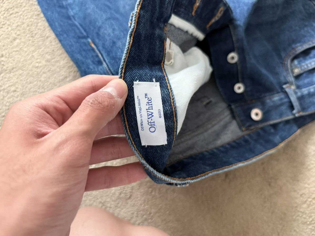 Off-White Off White Skate Jeans Blue Size 32 Brand New Never Use Size US 32 / EU 48 - 9 Thumbnail