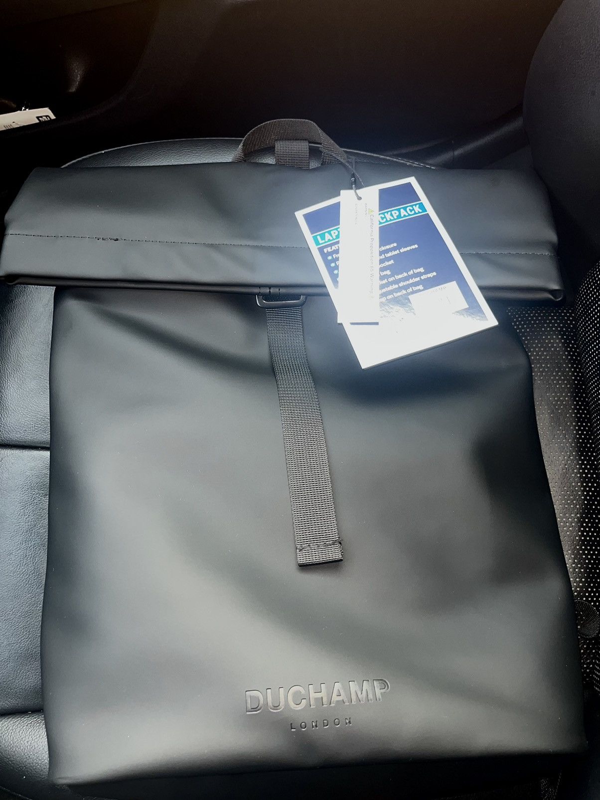 Duchamp London Duchamp London Unisex Backpack | Brand New With Tags Size ONE SIZE - 1 Thumbnail