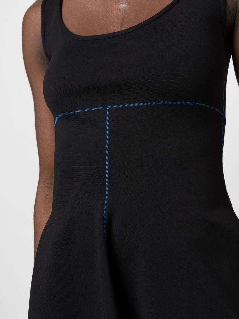 Marni o1y1025 Mini Dress in Black Size L / US 10 / IT 46 - 4 Thumbnail