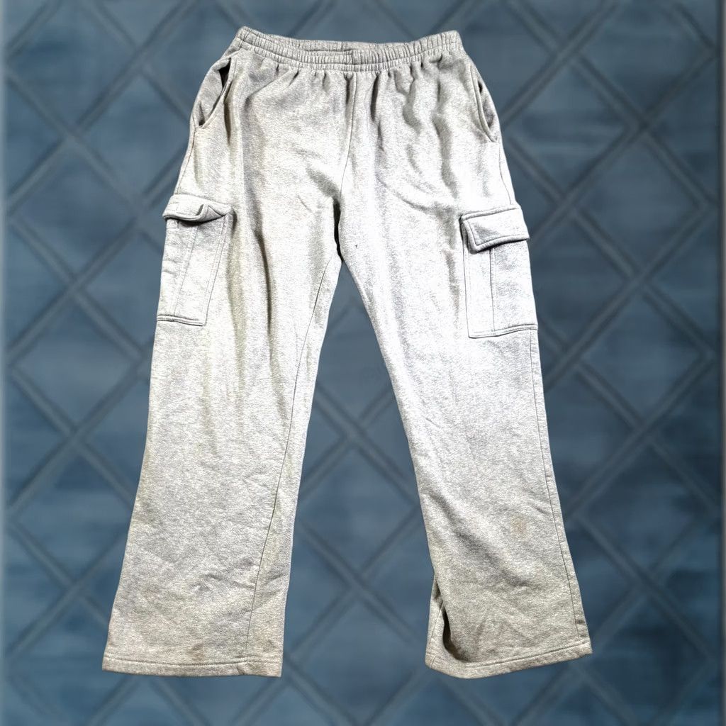 Poler The North Pole Sweatpant Men 4XL Gray Cotton Cargo Sports Drawstring Performance Pants Size US 39 - 1 Thumbnail
