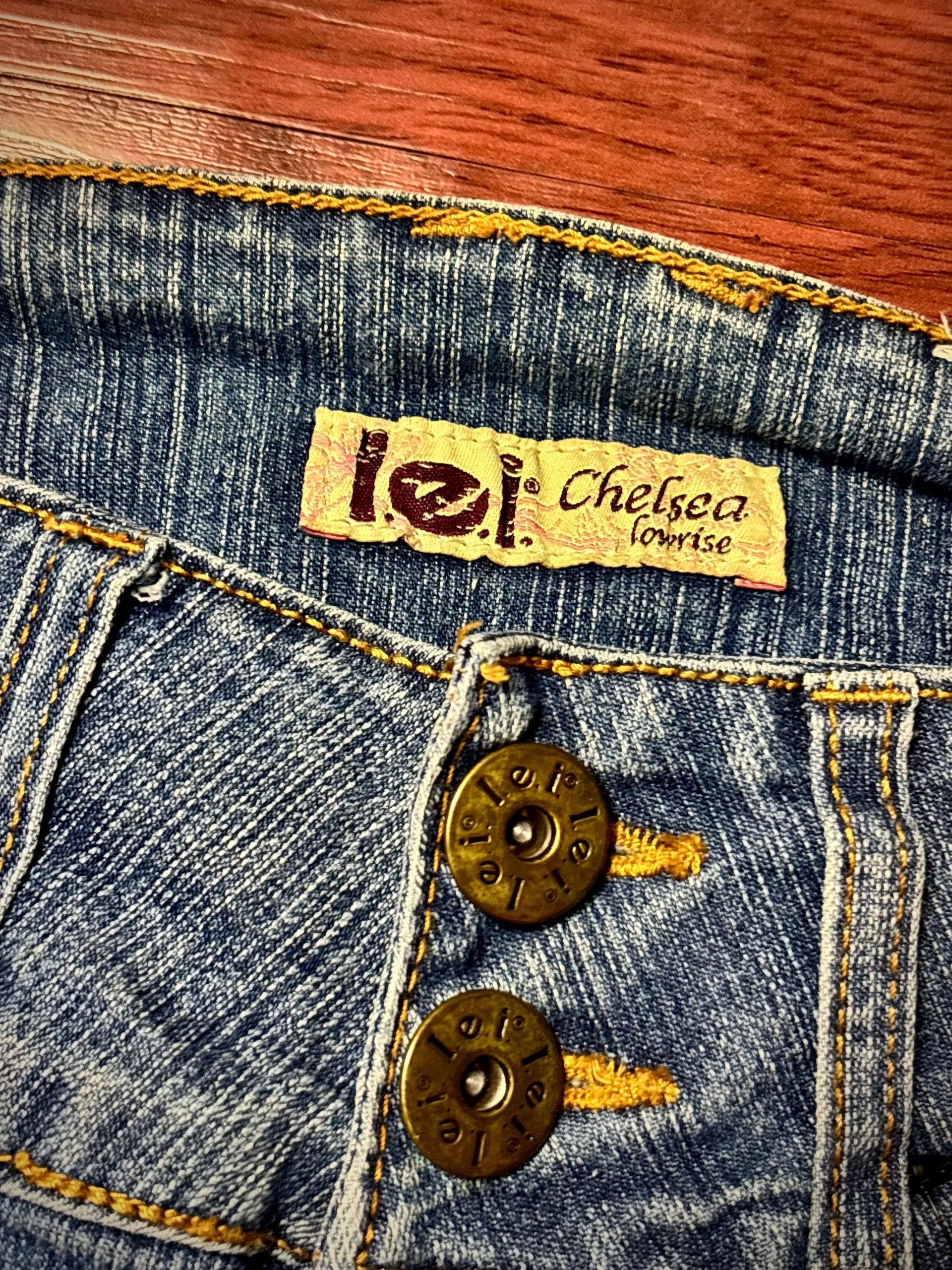 If Six Was Nine Vintage Y2K Leii Chelsea Low-rise Flare Pocket Pants Size 30" / US 8 / IT 44 - 4 Thumbnail