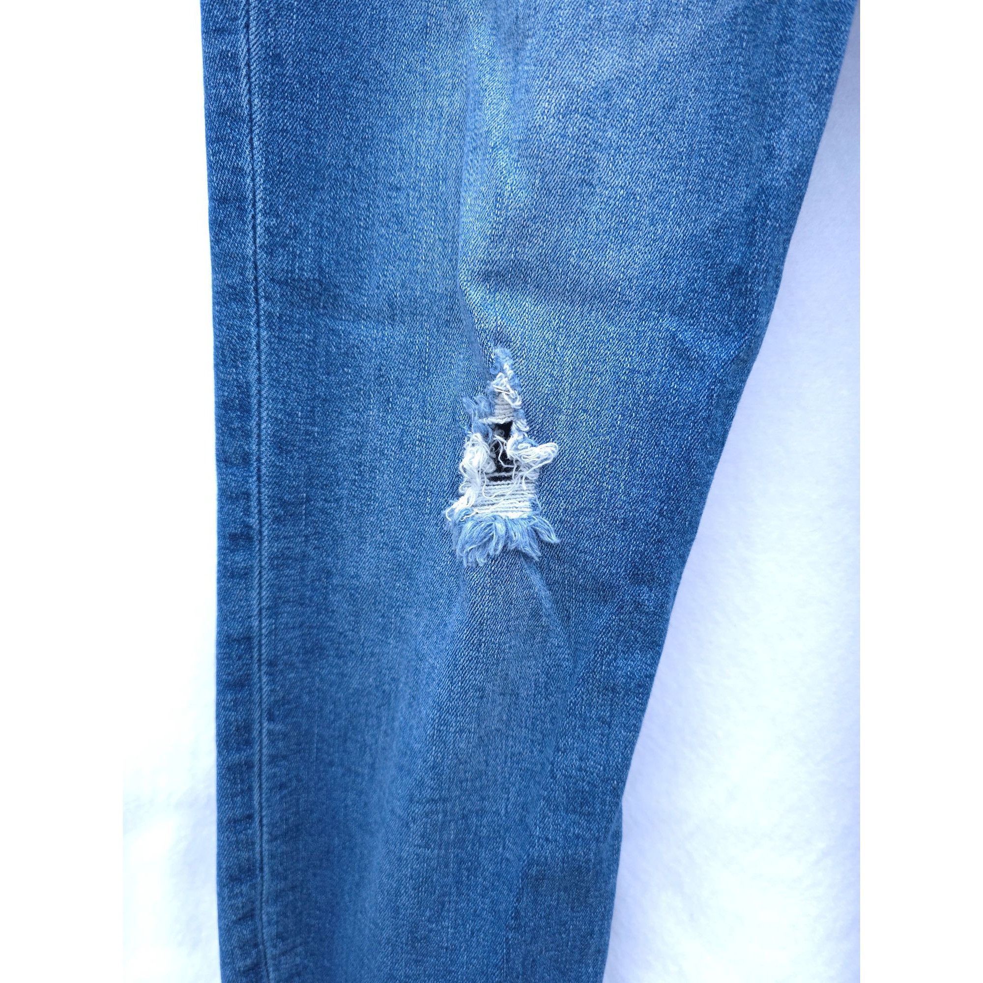 Other Dex Womens Distressed Denim Jeans Size 30 Size 30" / US 8 / IT 44 - 4 Thumbnail