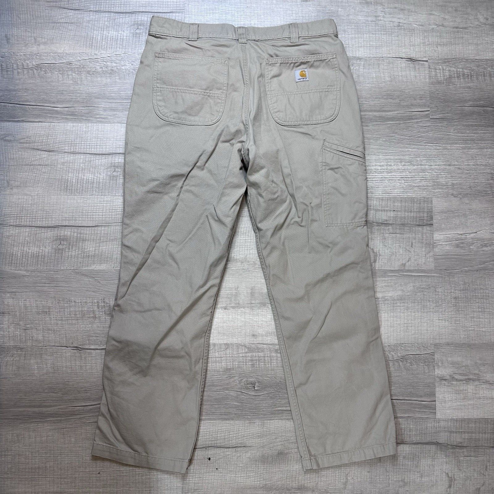 Carhartt Carhartt Pants Mens 38x32 Rigby Rugged Canvas Relaxed Fit Size US 38 / EU 54 - 6 Thumbnail