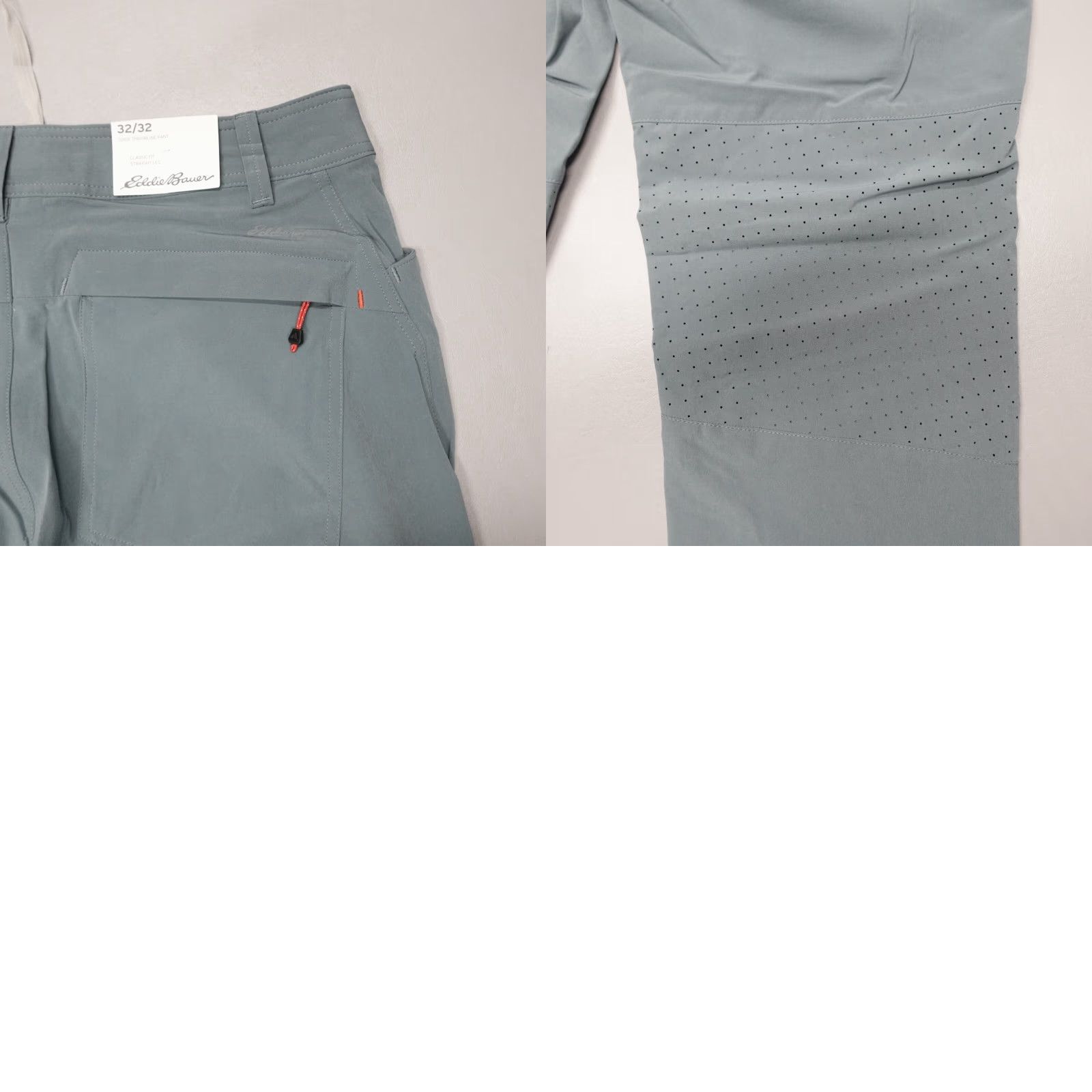 Eddie Bauer Eddie Bauer Guide Throwline Pants Lightweight Hiking Graphite 32x32 Size US 34 / EU 50 - 9 Thumbnail