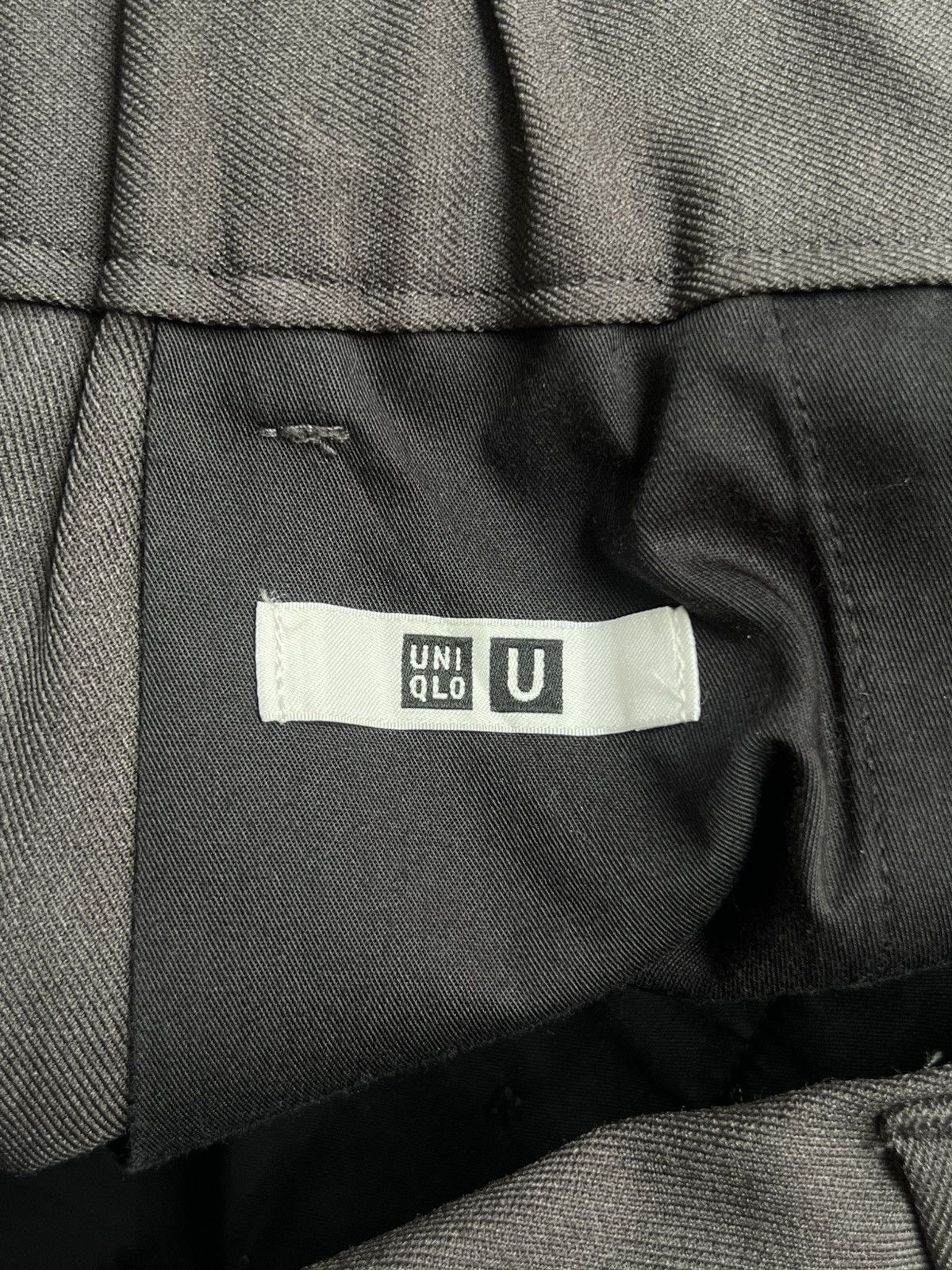 Uniqlo UNIQLO U Grey Ezy Barrel Long Pants Size US 32 / EU 48 - 11 Thumbnail