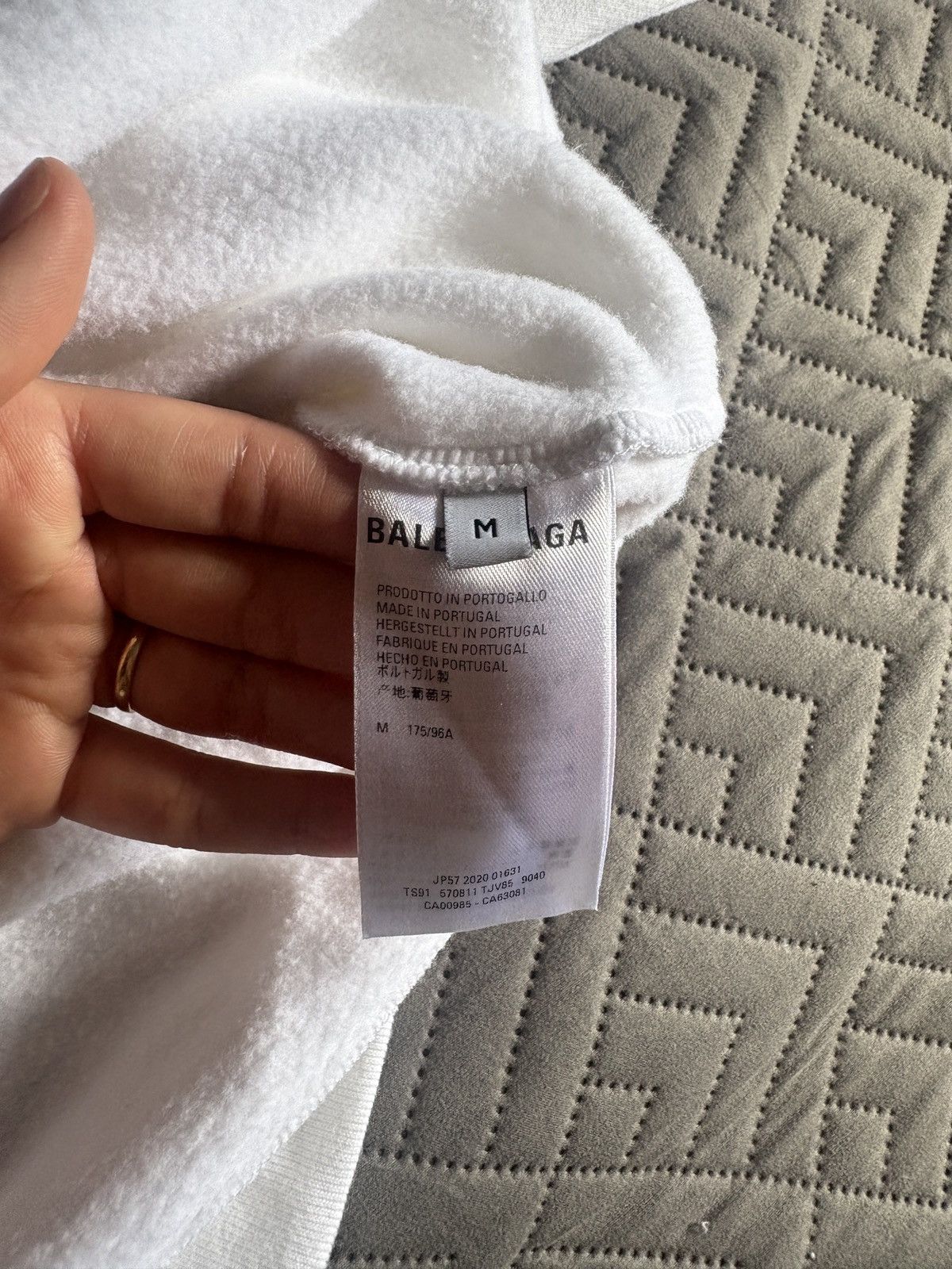 Balenciaga Balenciaga Logo Hoodie Size US M / EU 48-50 / 2 - 4 Thumbnail