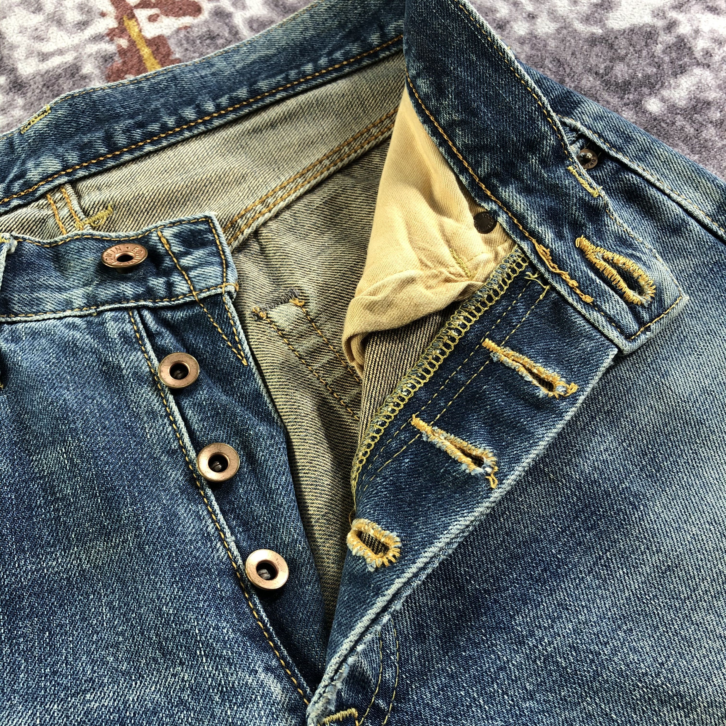 Edwin Vintage Edwin 505 Selvedge Jeans-JM3623 Size US 30 / EU 46 - 8 Thumbnail