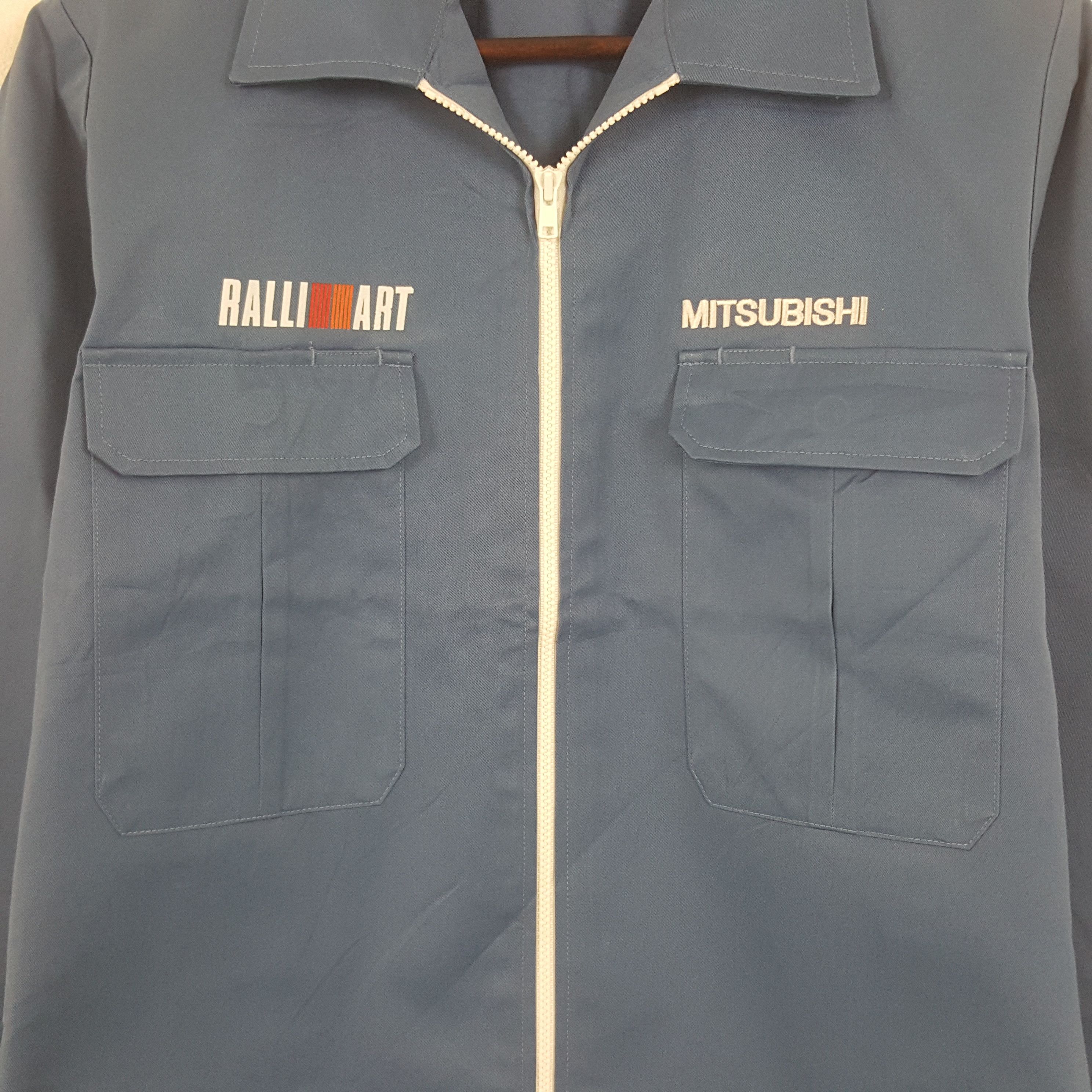 Japanese Brand × Vintage Vintage Mitsubishi Ralli Art Racing Custom Sport Jacket Size US S / EU 44-46 / 1 - 4 Thumbnail