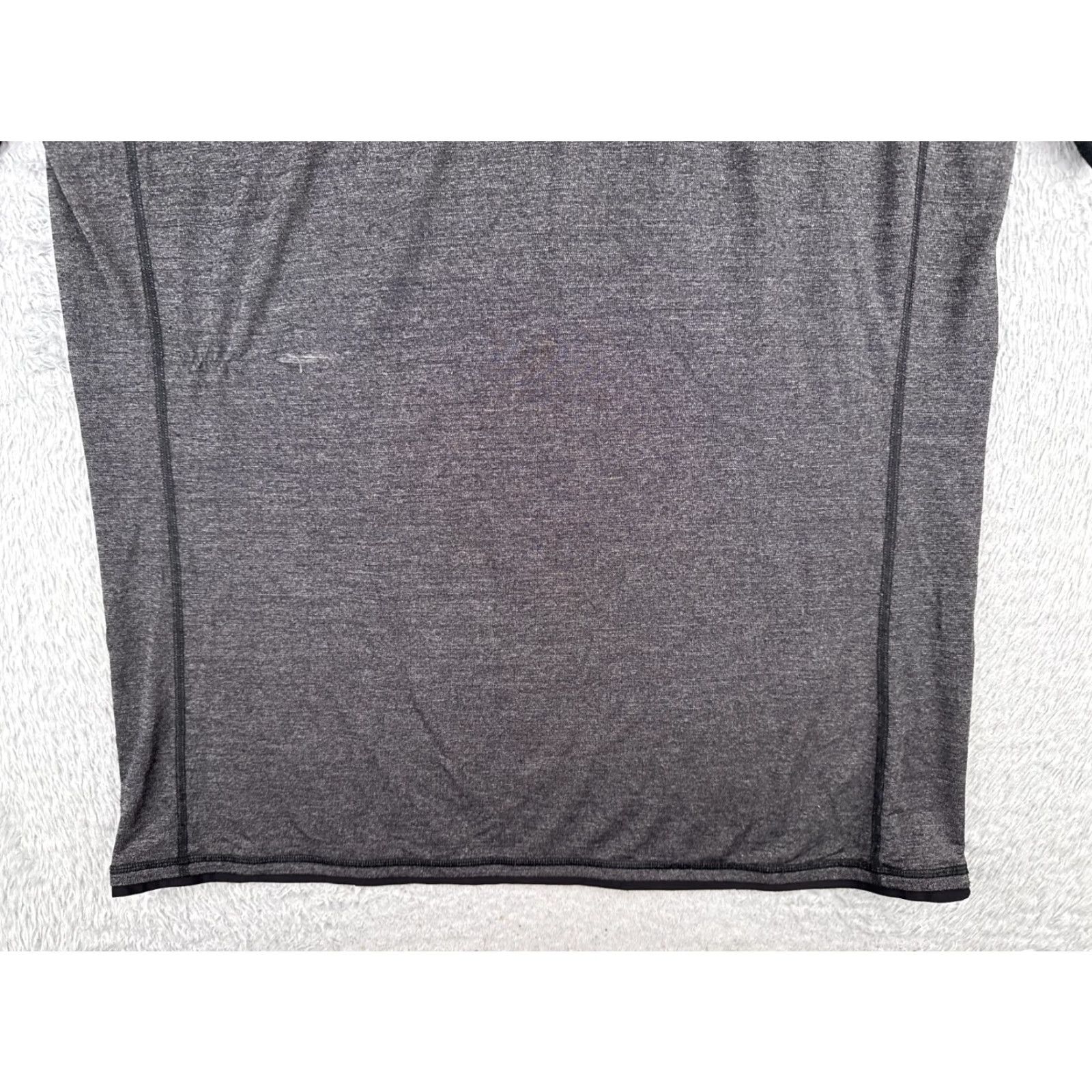 Lululemon Lululemon Shirt Men Large Gray Heather White Short Sleeve Crew Neck READ ME Shirt Men L Gray Poly Microfiber Logo All Seasons Breathable Vintage: No Size US L / EU 52-54 / 3 - 5 Thumbnail