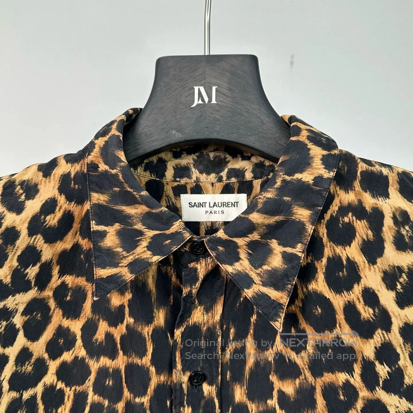 Saint Laurent Paris Saint Laurent SS24 Silk Leopard Print Shirt. Size US M / EU 48-50 / 2 - 2 Thumbnail