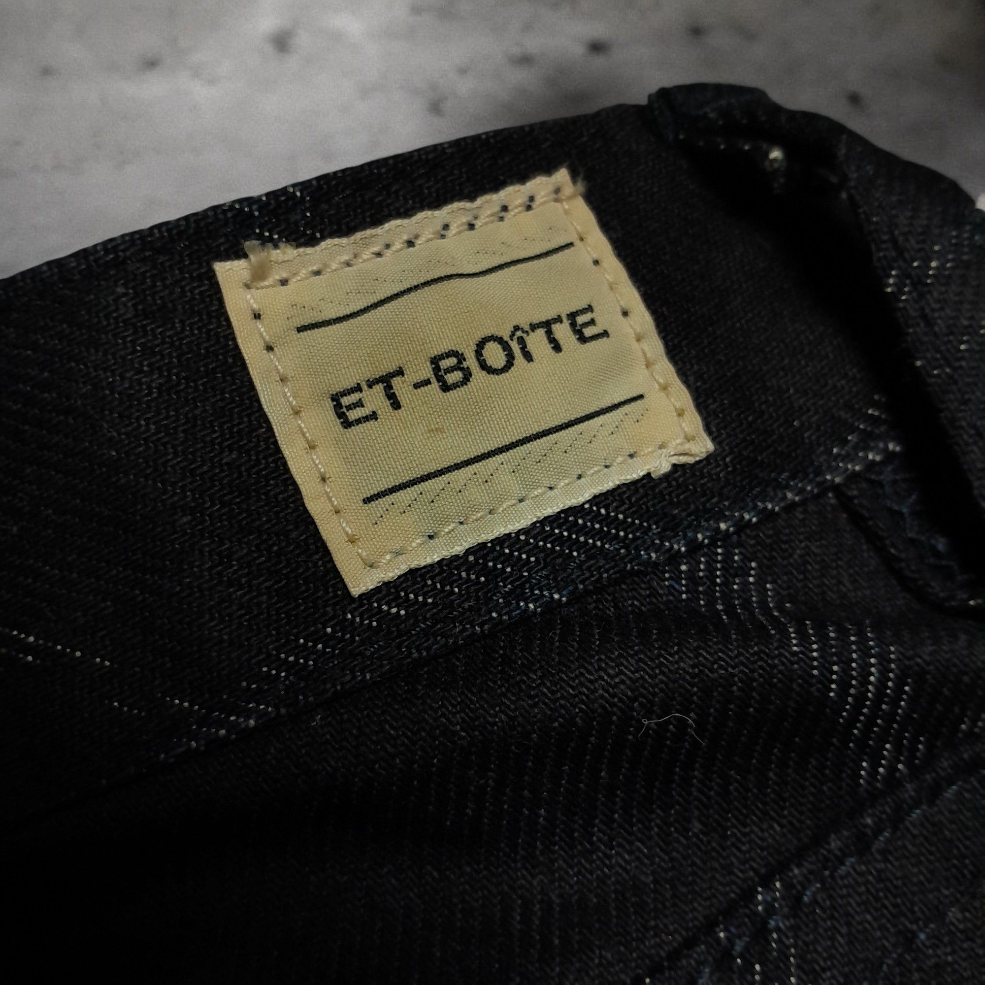 Japanese Brand Et Boite by Blue Way Japan Flare Jeans Size US 26 / EU 42 - 8 Thumbnail