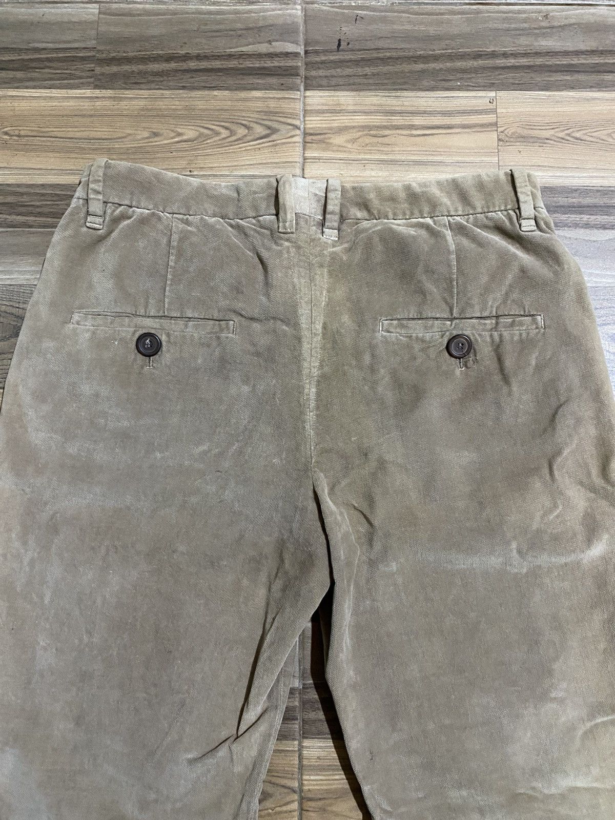 Brunello Cucinelli BRUNELLO CUCINELLI VELVET CASUAL PANTS Size 29" - 9 Thumbnail