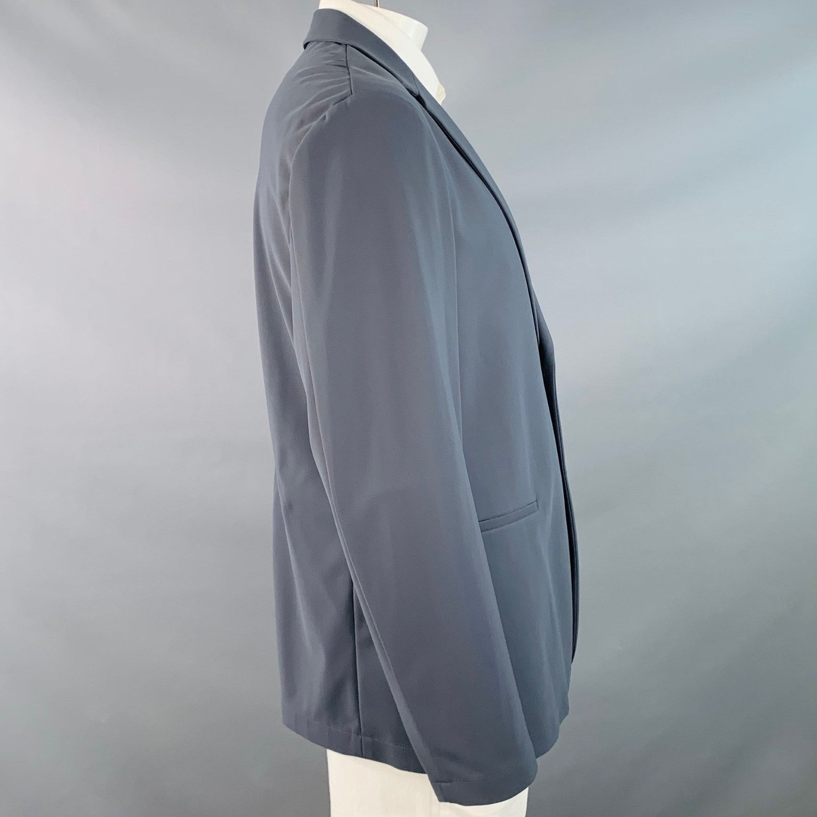 Theory THEORY Size 44 Regular Grey Slate Polyamide Blend Sport Coat Size 44R - 2 Thumbnail