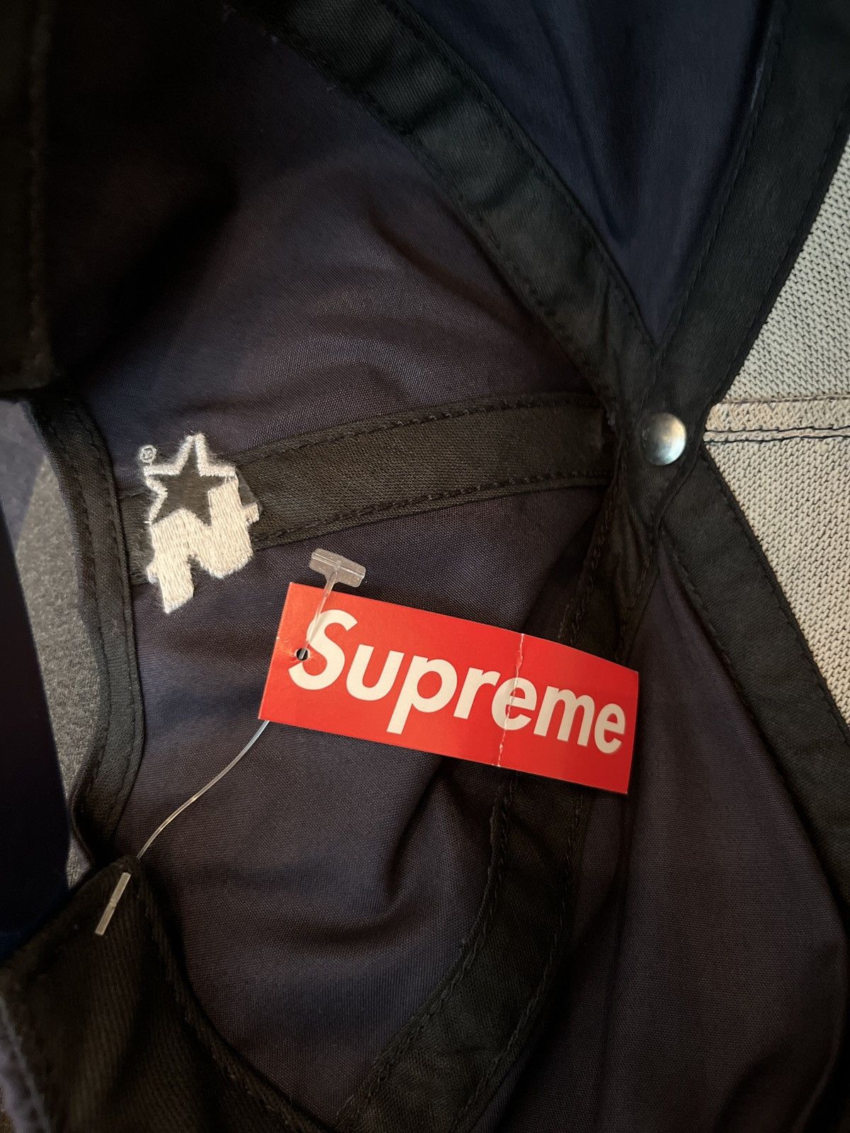 Supreme Schminx 5 Panel Navy SnapBack Hat Size ONE SIZE - 7 Thumbnail