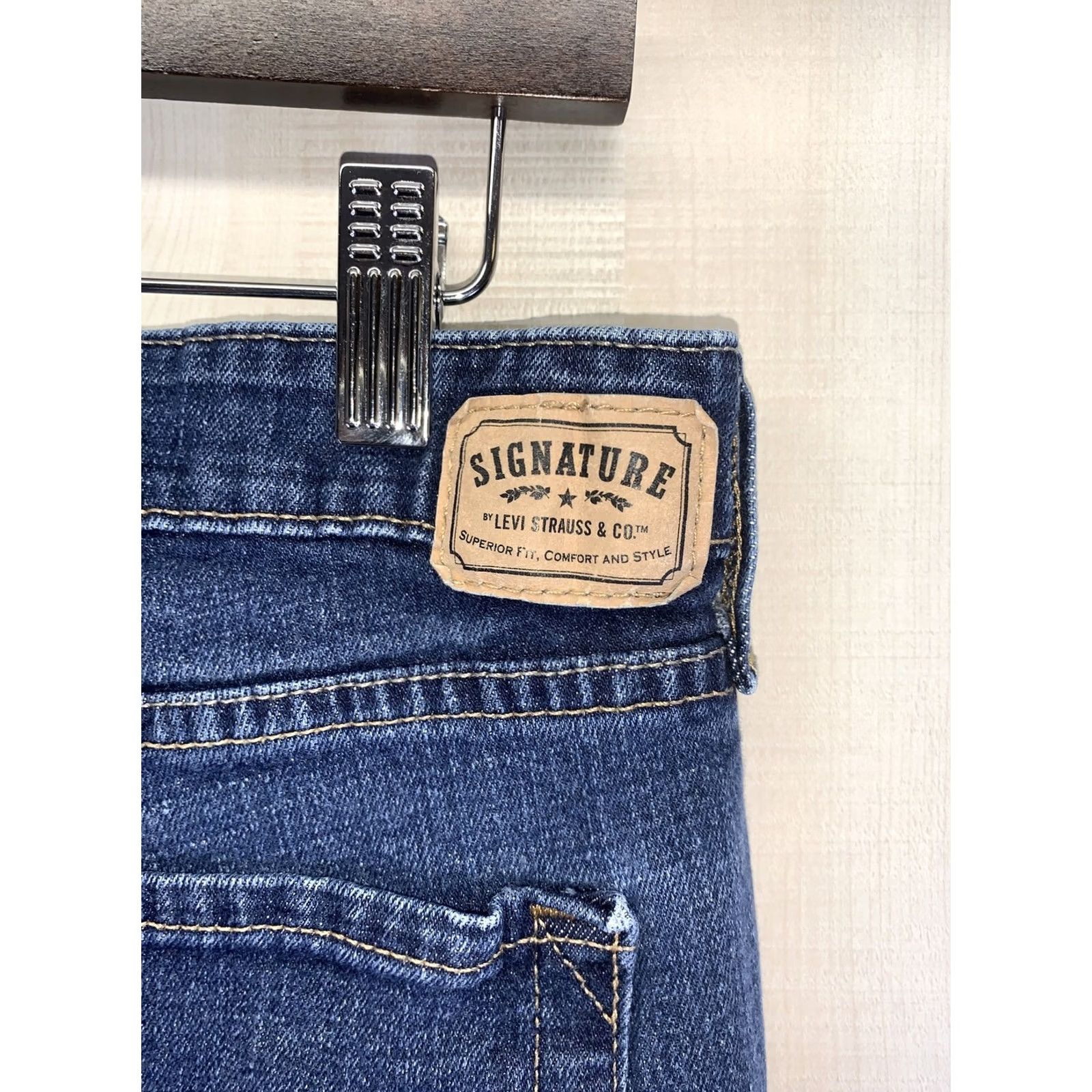 Levi's Levi's Signature Low Rise Boot Cut Denim Jeans Womens 8-6862 Blue Cotton Blend Denim Regular Size 8 Women Jeans Boots Cut Vintage: No Size 30" / US 8 / IT 44 - 7 Thumbnail
