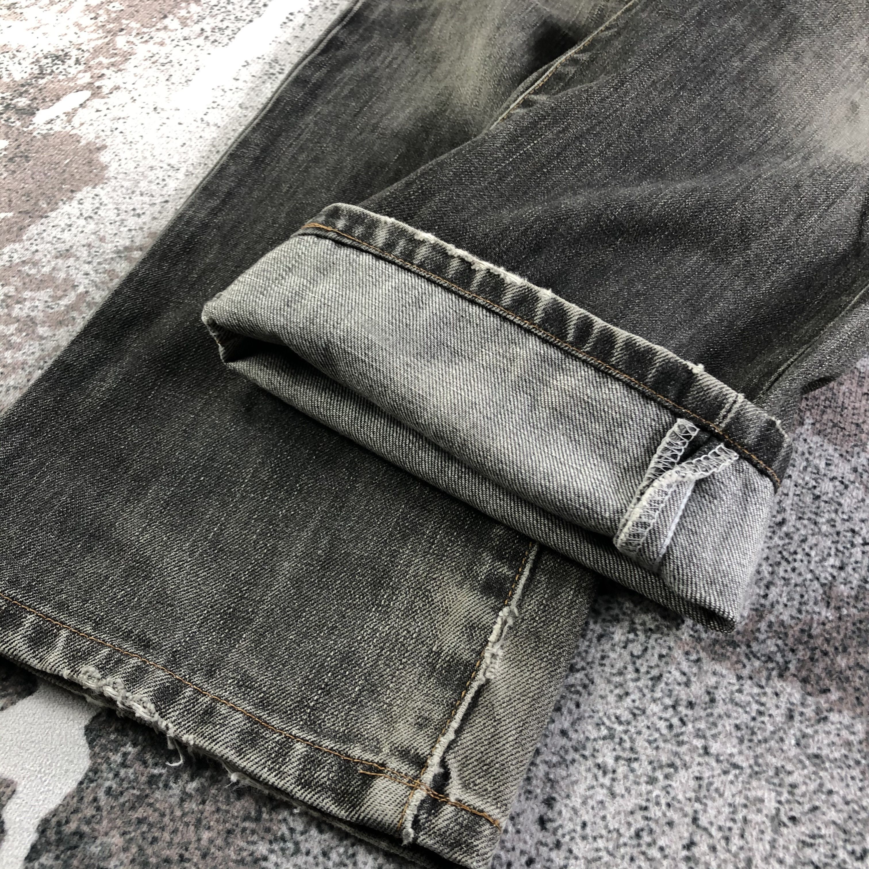 Edwin Vintage Edwin Jeans Faded Black Denim KJ2570 Size US 29 - 7 Thumbnail
