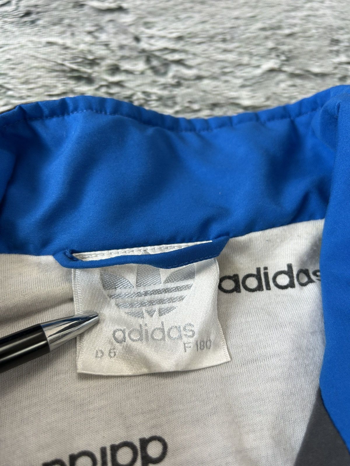 Adidas Adidas track suit vintage grey nylon track pants drill Size US M / EU 48-50 / 2 - 7 Thumbnail