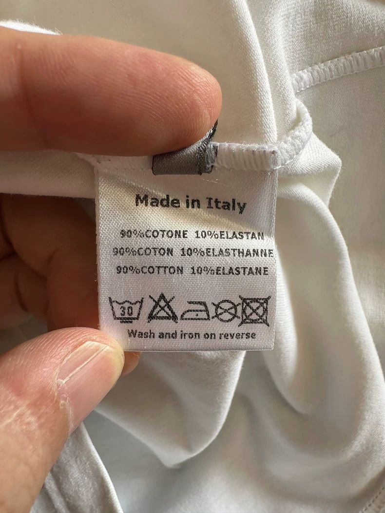 Dior Dior White small letter logo men's short sleeves 2501-Nexta Size US L / EU 52-54 / 3 - 6 Thumbnail
