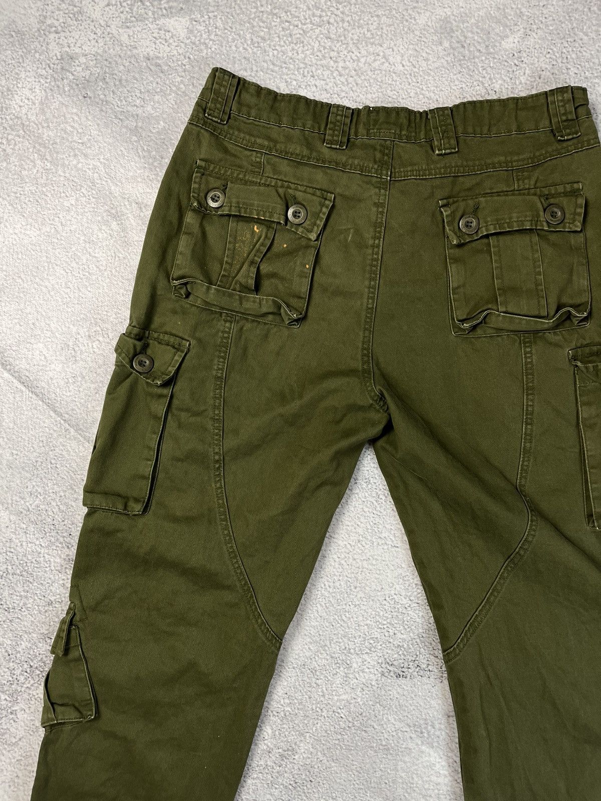 Other Vintage Military multi pocket cargo pants Y2K drill Size US 34 / EU 50 - 10 Thumbnail