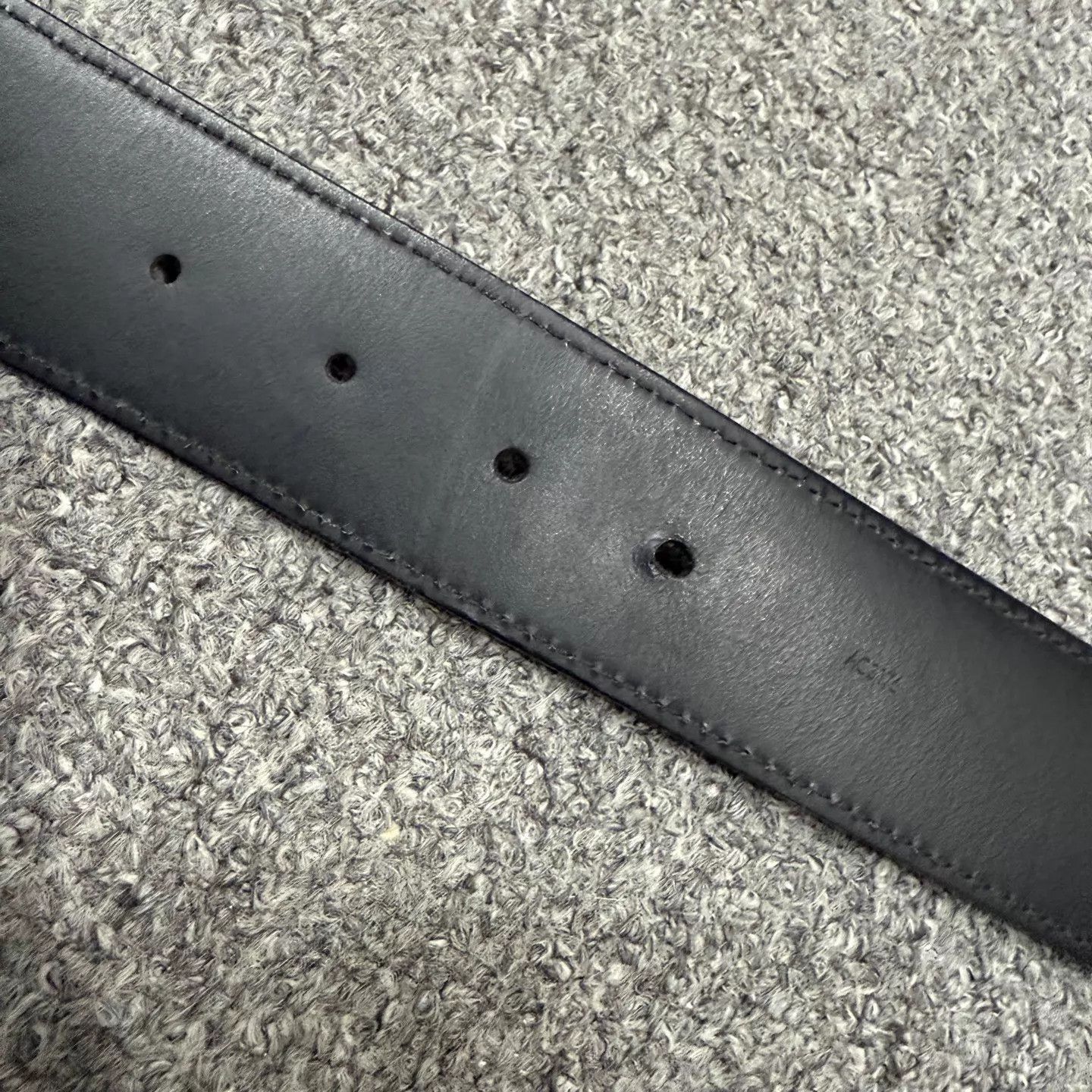 Louis Vuitton LV Black Damier Belt 95cm 95 New Size ONE SIZE - 6 Thumbnail