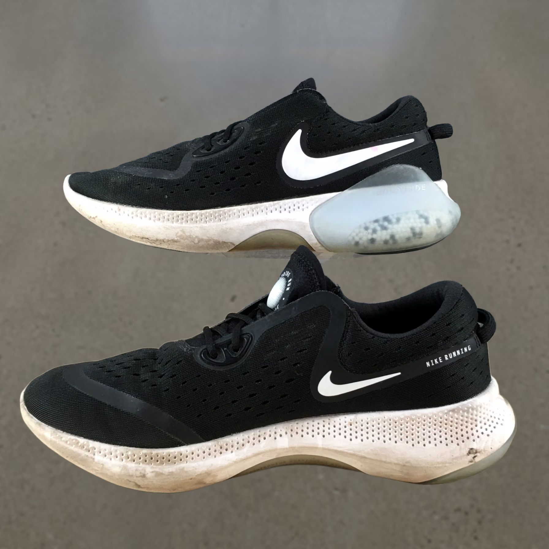 Nike Nike Joyride Dual Run Sneakers Womens 9.5 Black White Lace Up Low Top Shoe Size L / US 10 / IT 46 - 1 Thumbnail