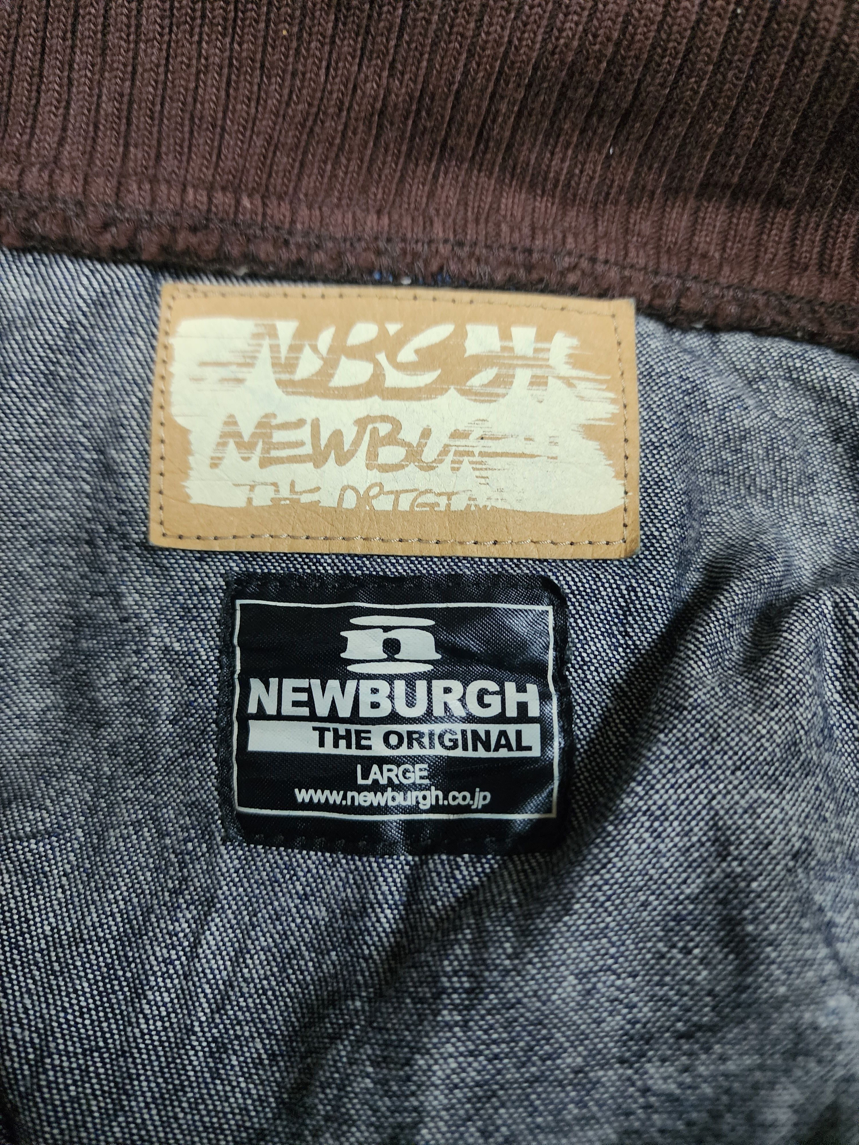 Japanese Brand Newburgh Vintage Distressed G-1 Bomber Jacket Size US L / EU 52-54 / 3 - 9 Thumbnail