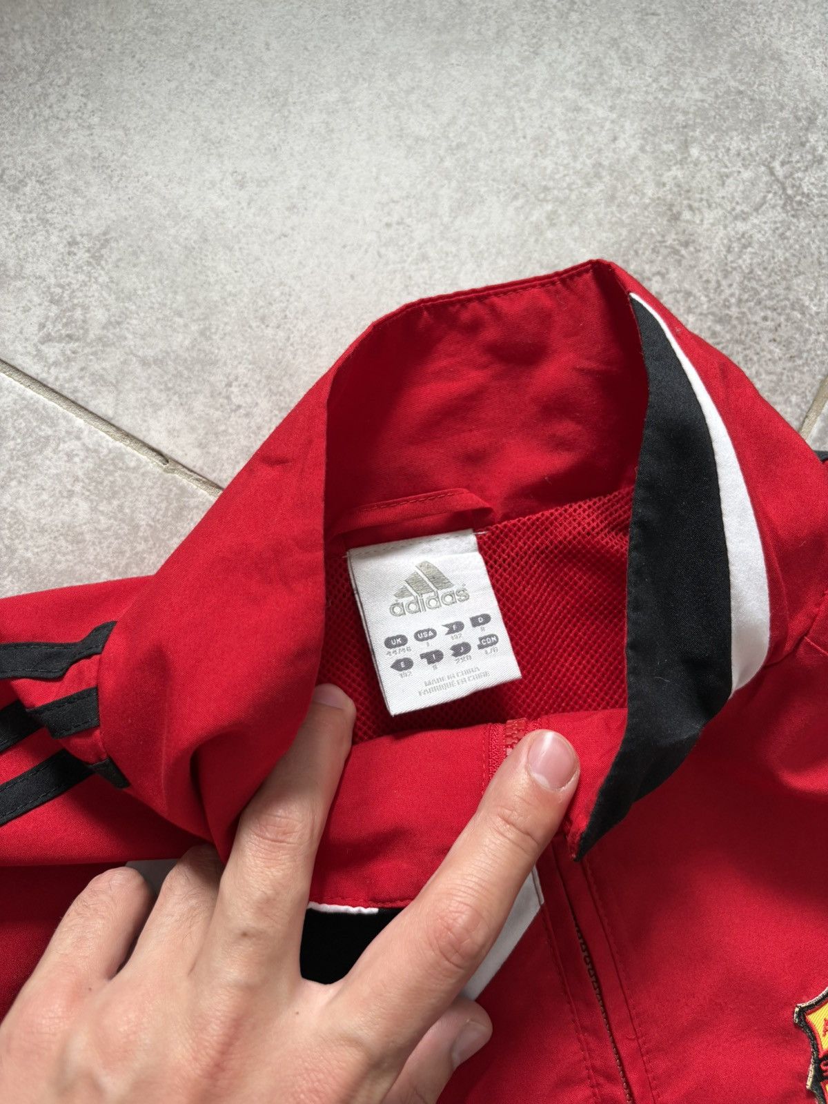 Adidas Vintage Adidas track jacket Size US XL / EU 56 / 4 - 3 Thumbnail