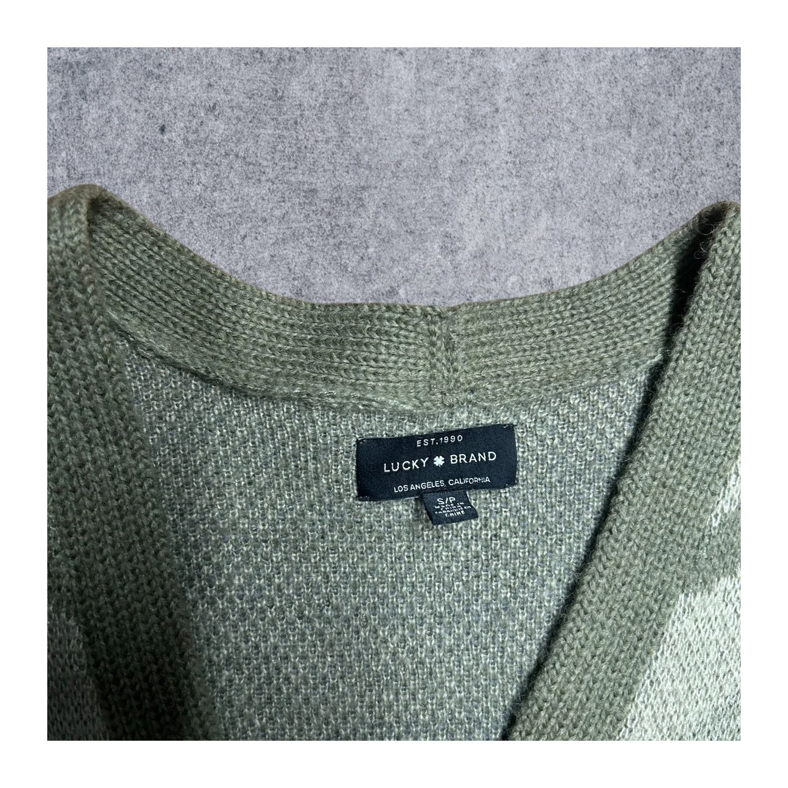 Lucky Brand Women Lucky Brand Camo Cardigan Sweater Size US S / EU 44-46 / 1 - 2 Thumbnail