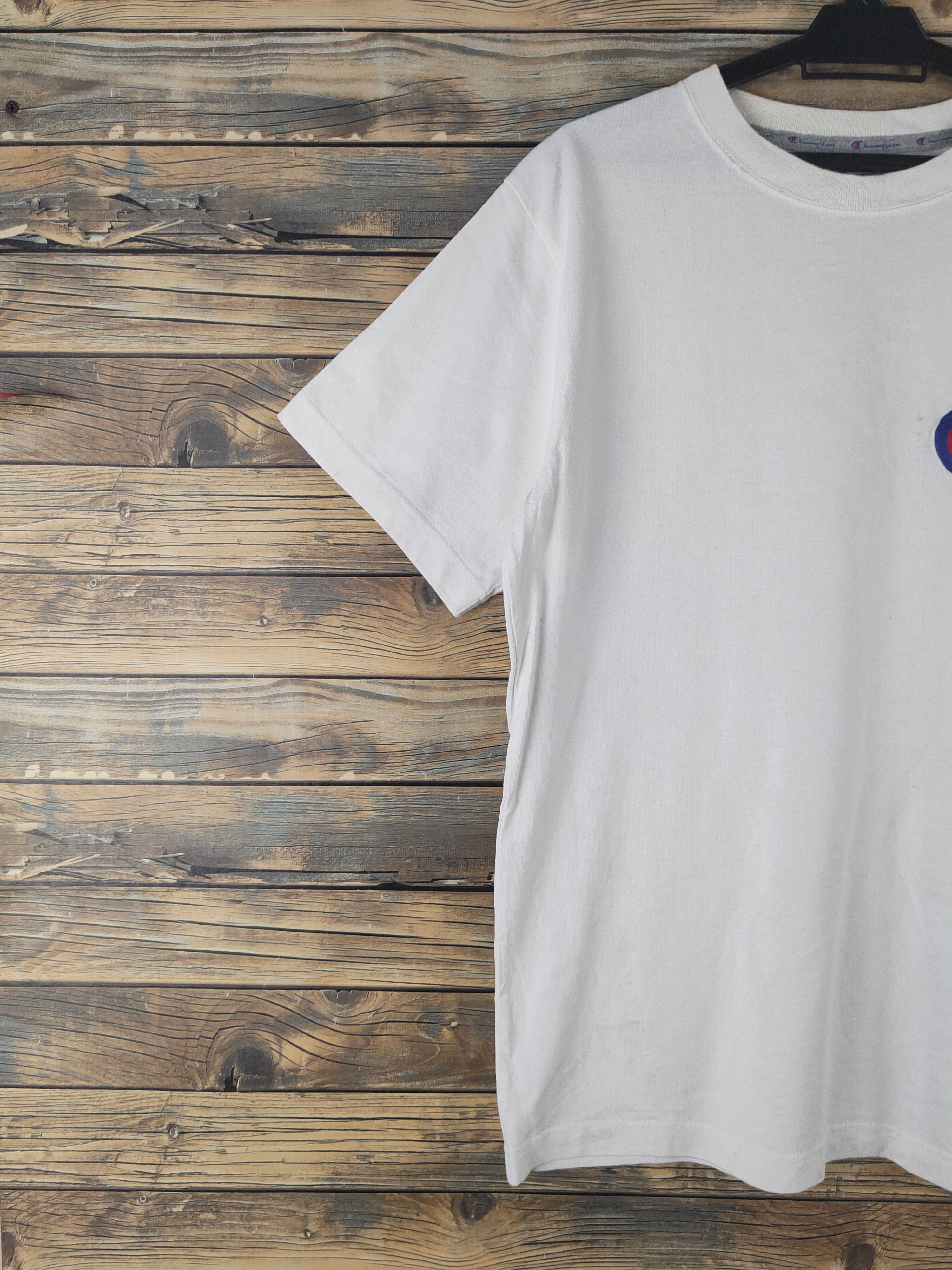 Champion DL Champion White Short Sleeve T-shirt #2749 Size US XL / EU 56 / 4 - 3 Thumbnail