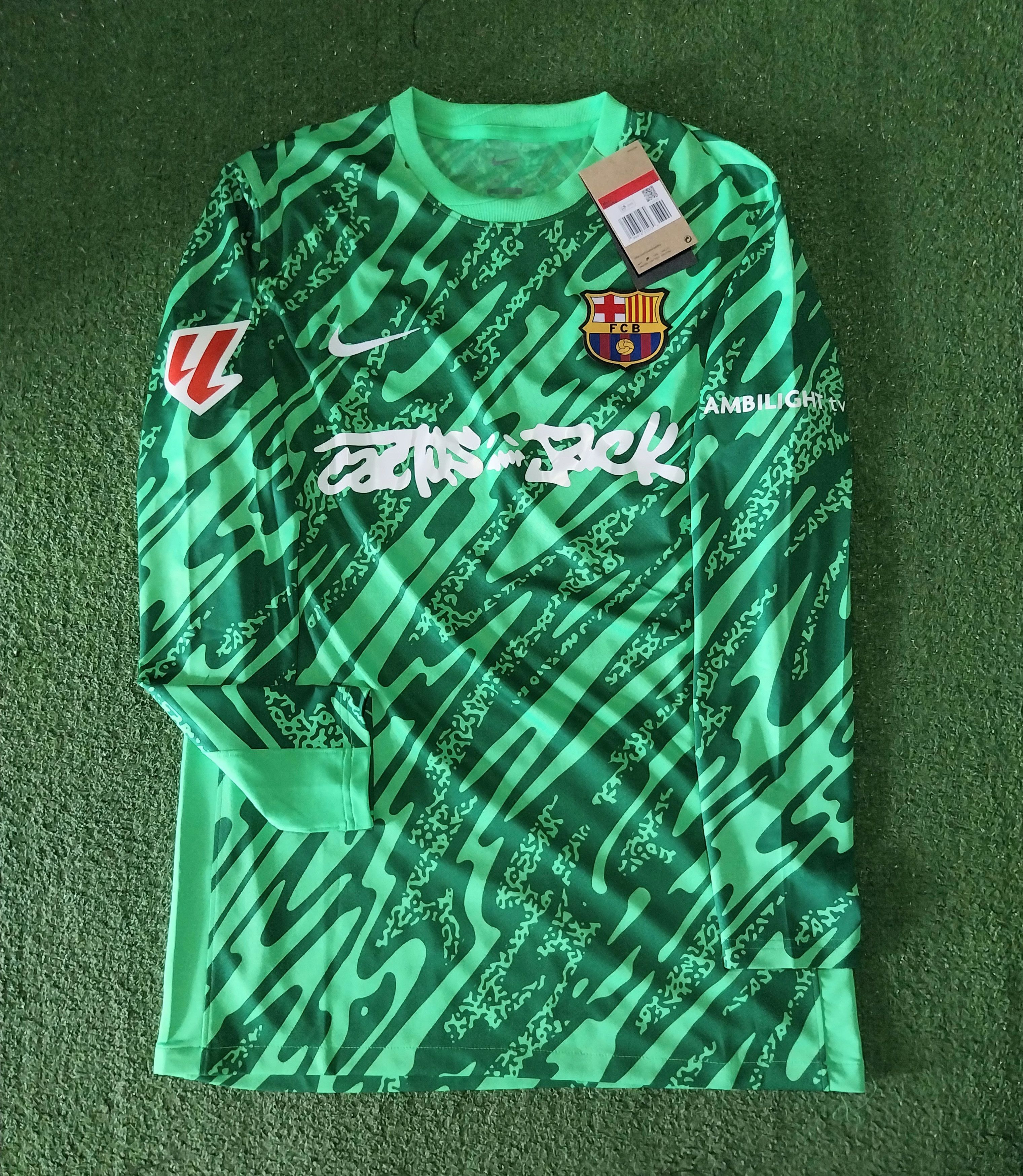 Nike Barcelona GK 2024/2025 szcezesny jersey football Size US L / EU 52-54 / 3 - 2 Thumbnail