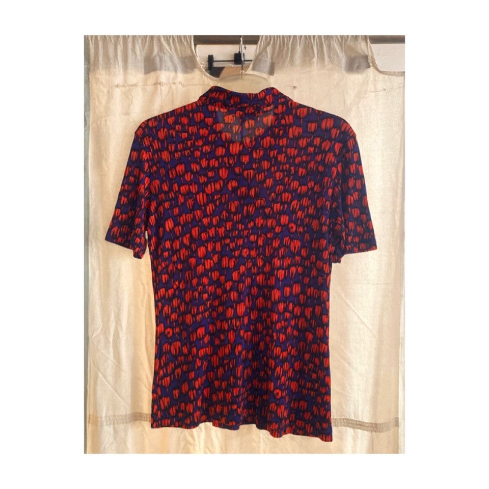Iceberg Vintage ICEBERG Graphic Stretch Polo Shirt Size M / US 6-8 / IT 42-44 - 4 Thumbnail